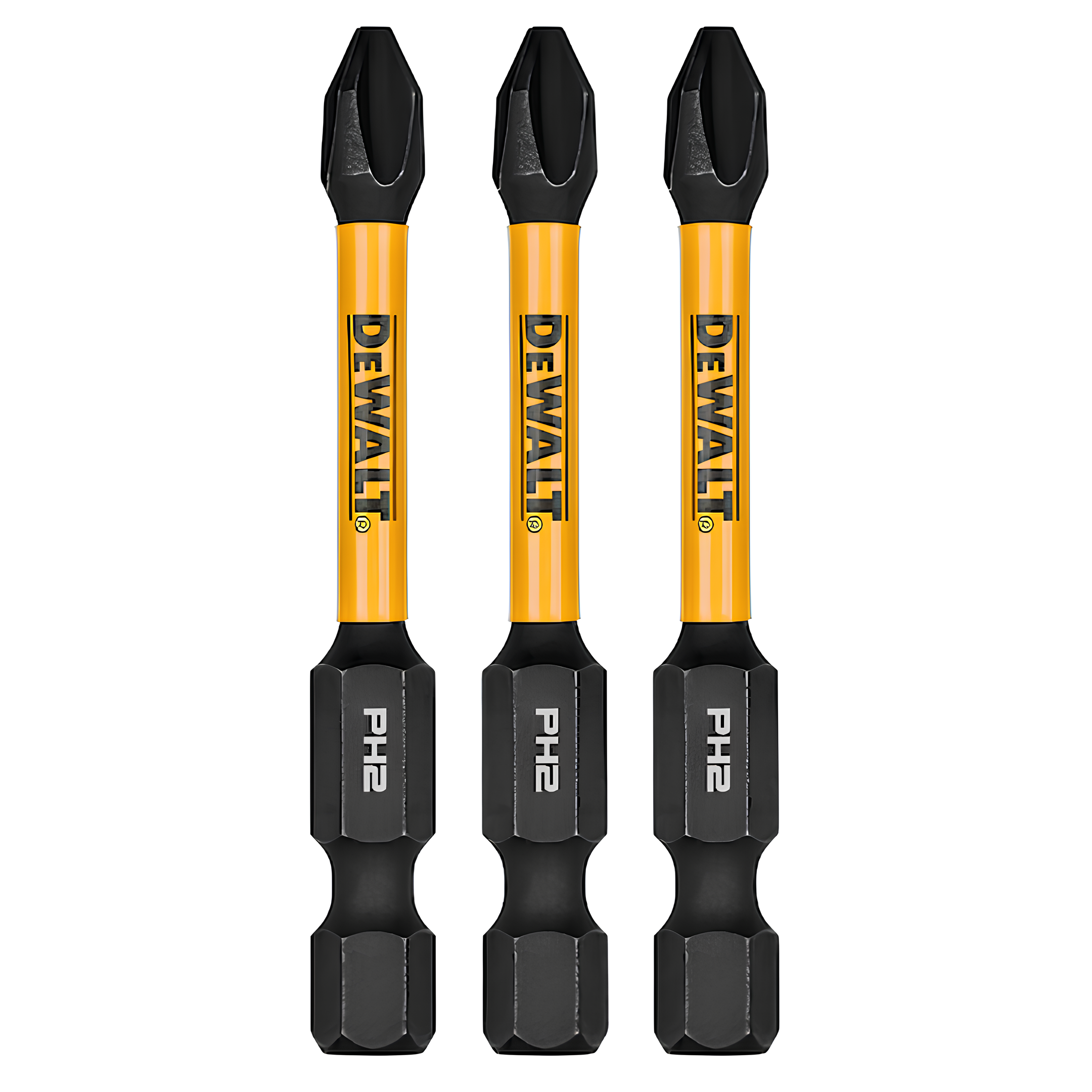 Ponta de Bits Philips Ph2 57Mm 3 Flextorq Dwaf2ph2ir3 Dewalt