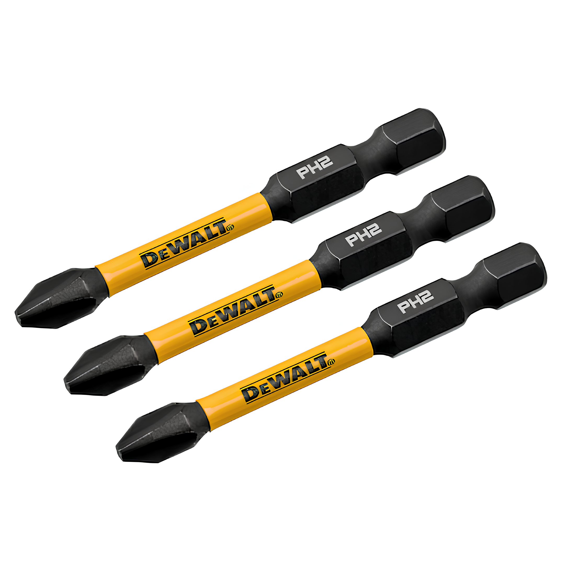 Ponta de Bits Philips Ph2 57Mm 3 Flextorq Dwaf2ph2ir3 Dewalt