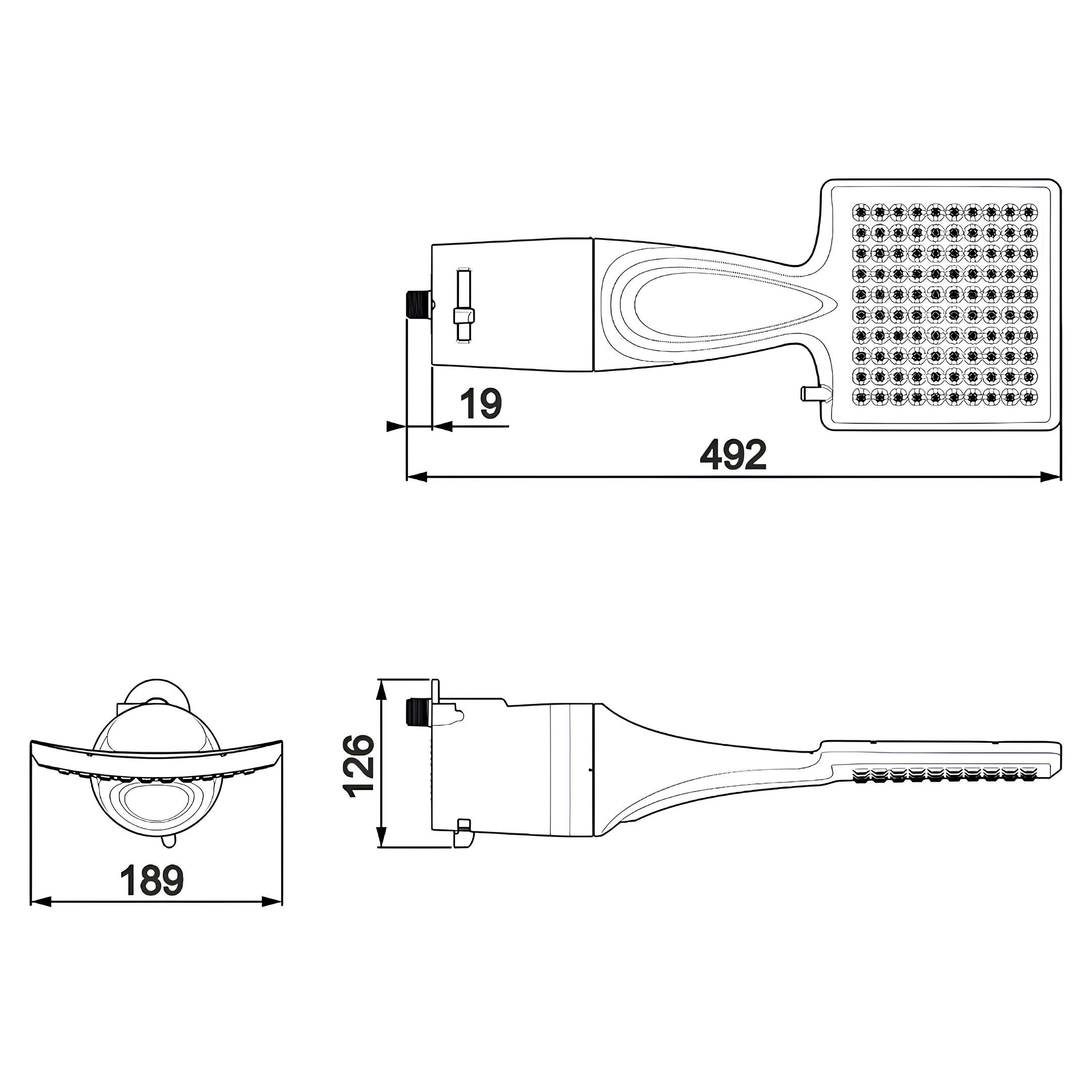 Chuveiro Loren Shower Multitemperaturas Br 6800W 220V Lorenzetti