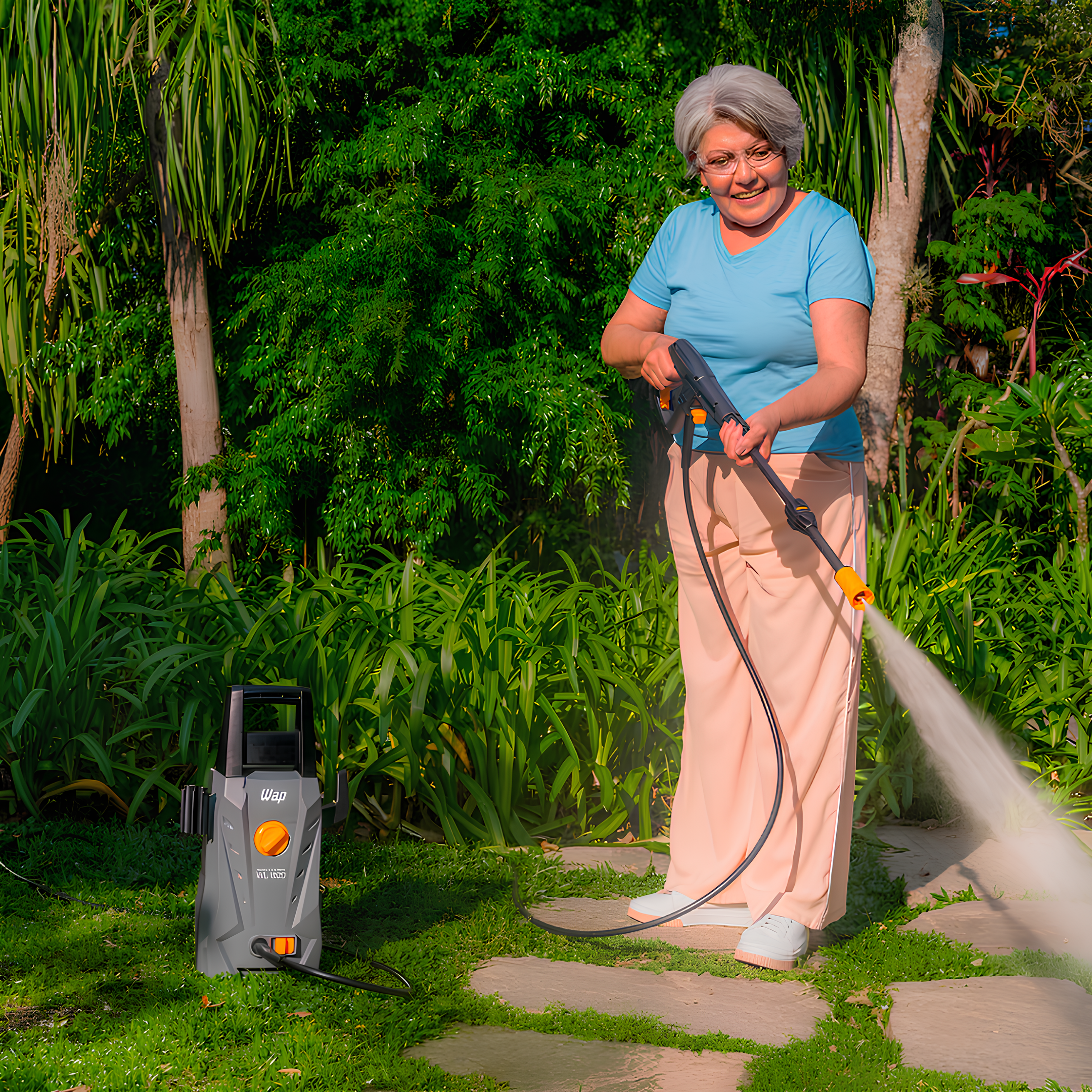 Lavadora De Alta Pressão 1400W 1500PSI WL 1820 Wap