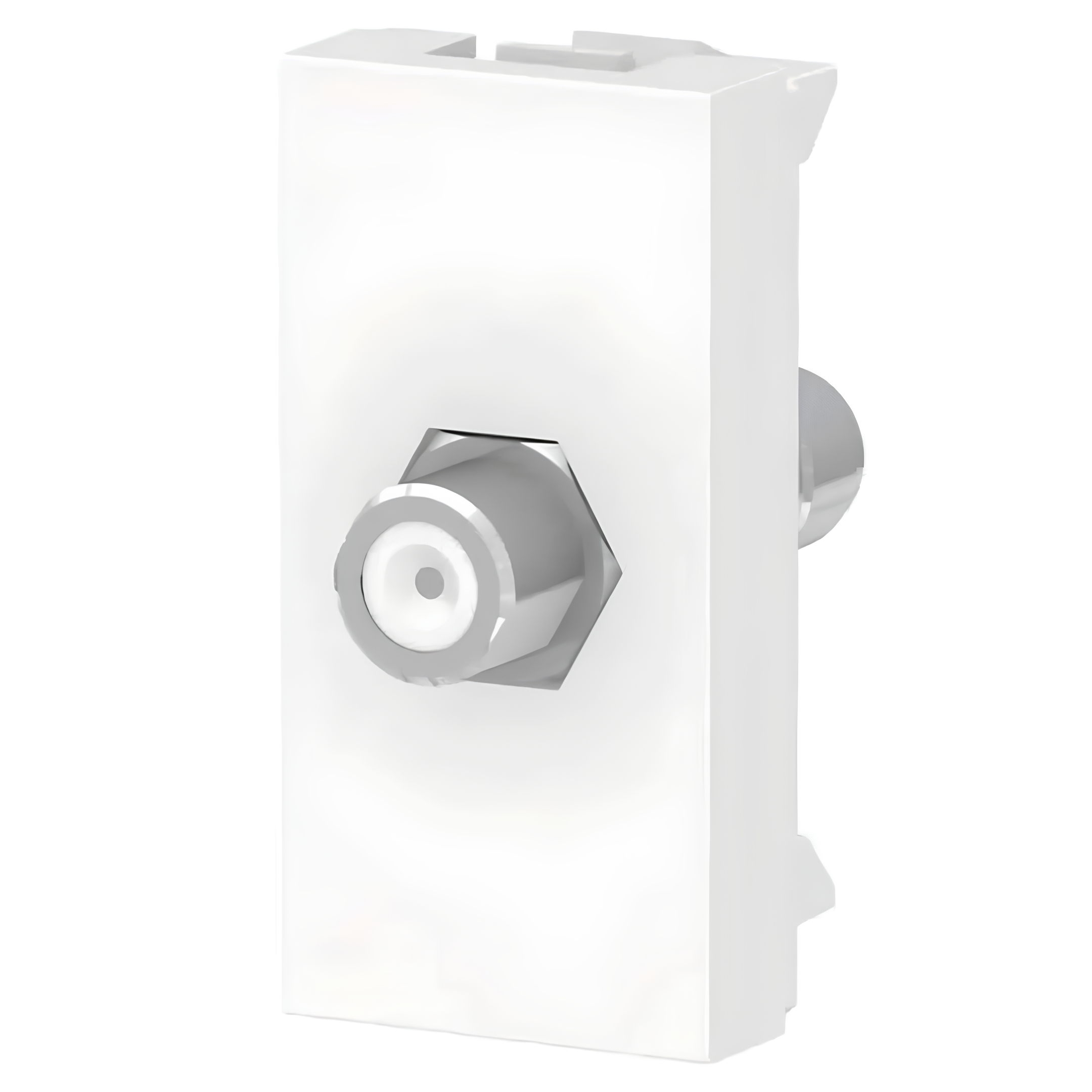 Modulo Tomada Antena Tv Cabo Coaxial Branco Orion Schneider