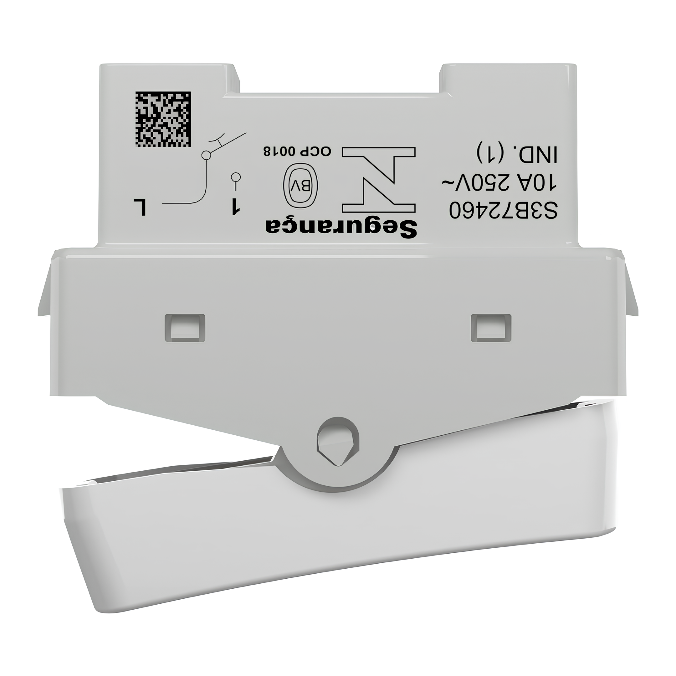 Modulo Pulsador Campainha 10A 250V Branco Miluz Schneider