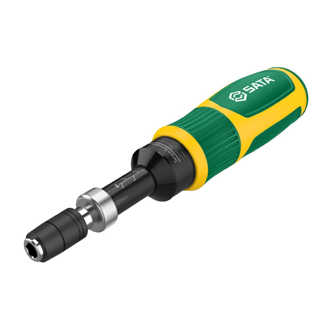 Jogo de Chave Torquímetro Axial 1-6 Nm 1/4 com 32 Bits Sata