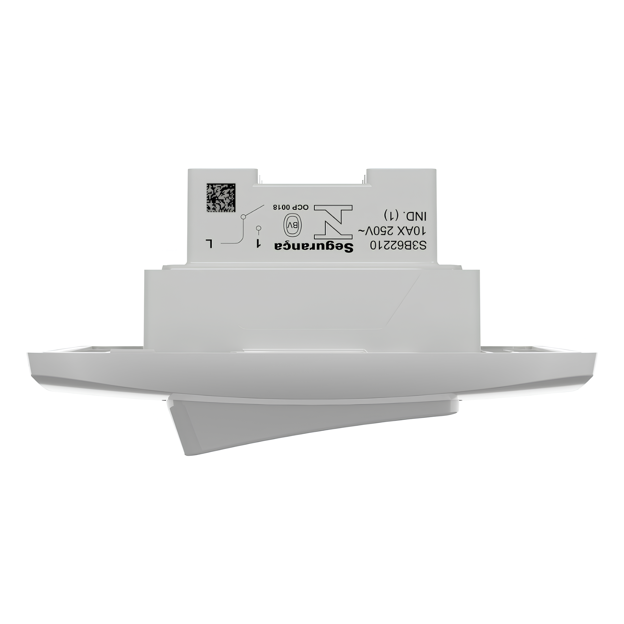 Conjunto 3 Interruptores Simples 10A 250V Branco Miluz Schneider