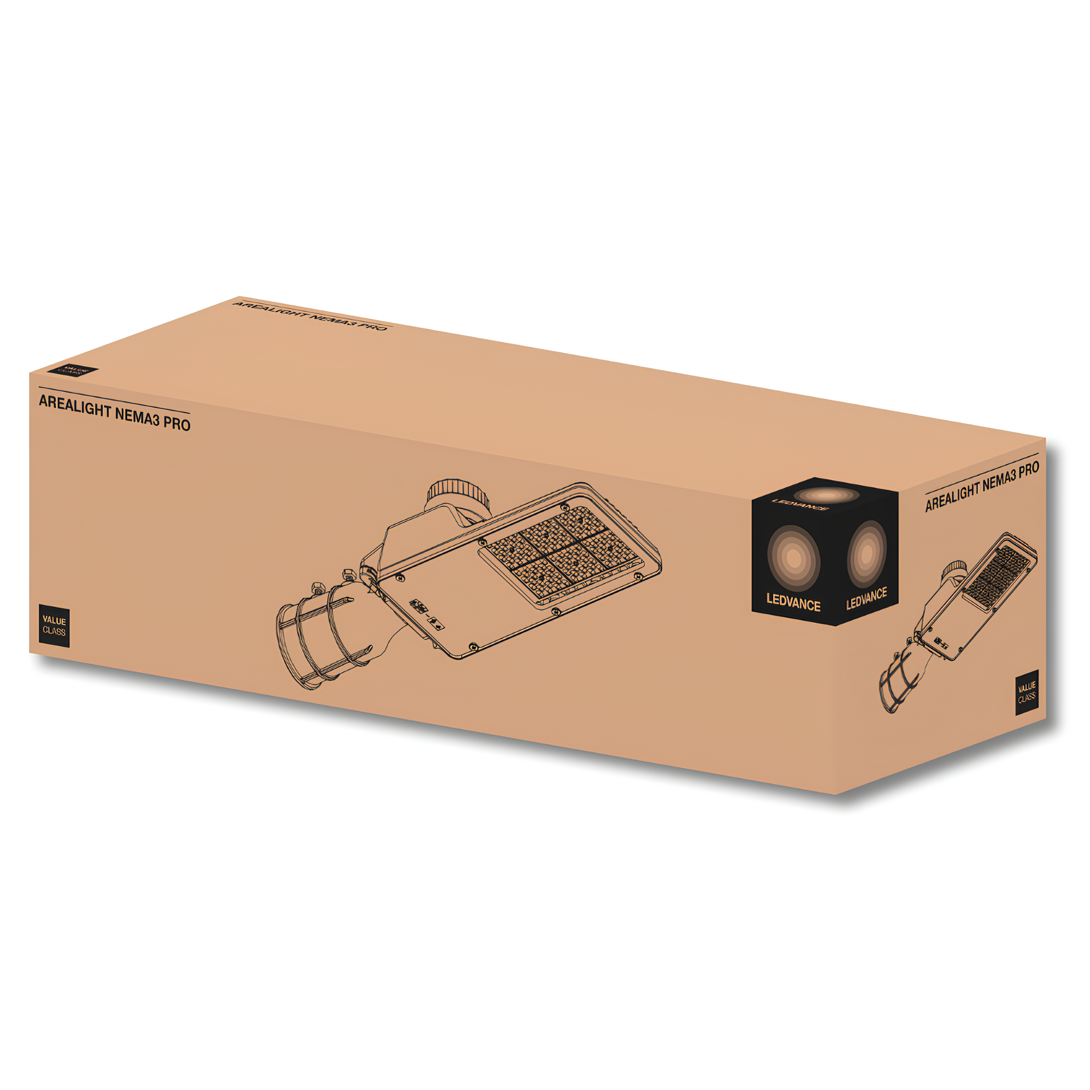 Luminaria Publica Arealight Pro G4 55W 6875Lm Ip66 Ledvance