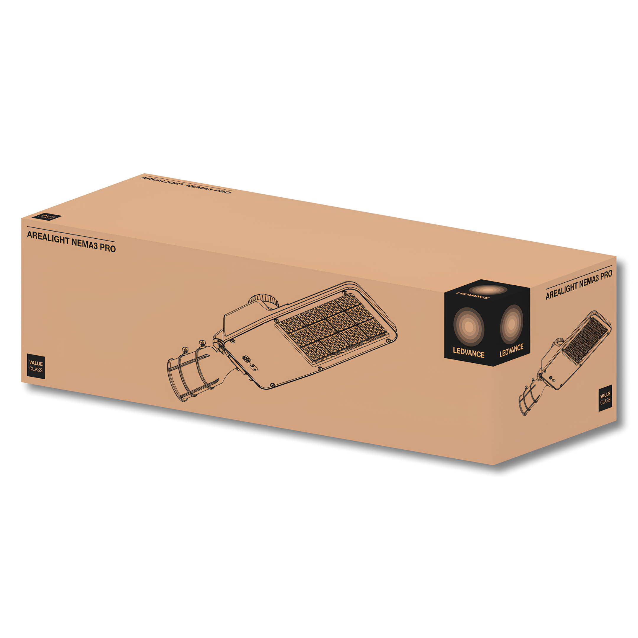 Luminaria Publica Arealight Pro G4 100W 12500Lm Ip66 Ledvance