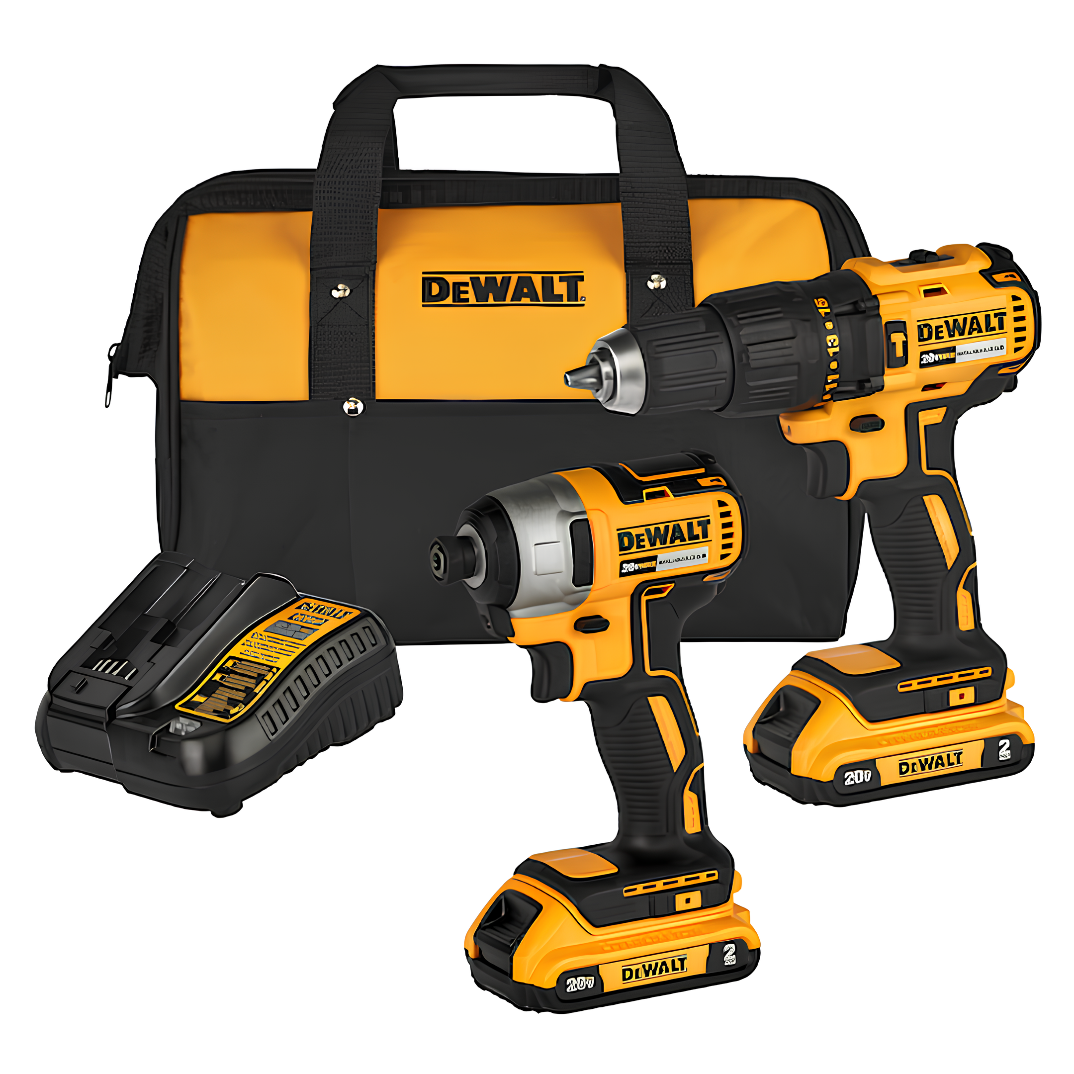 Combo Parafusadeira 1/2 Parafusadeira 1/4 DCK276D2BR DEWALT