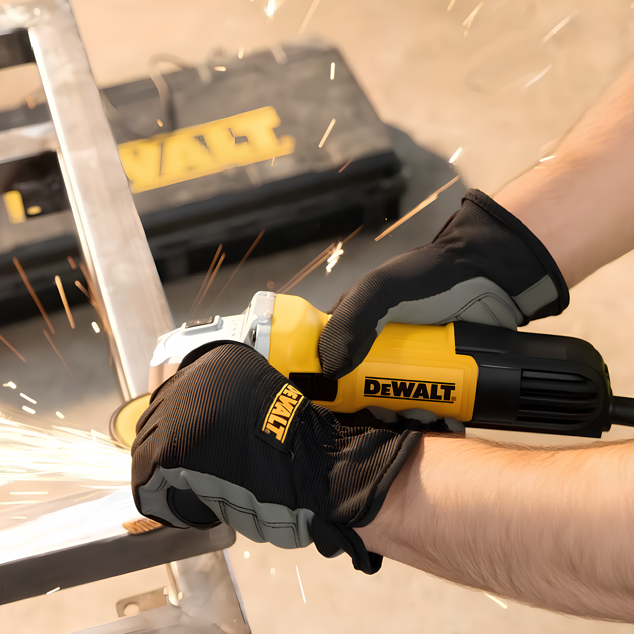 Esmerilhadeira 4 1/2 750W Ultra Slim 127V Dwe750-Br Dewalt