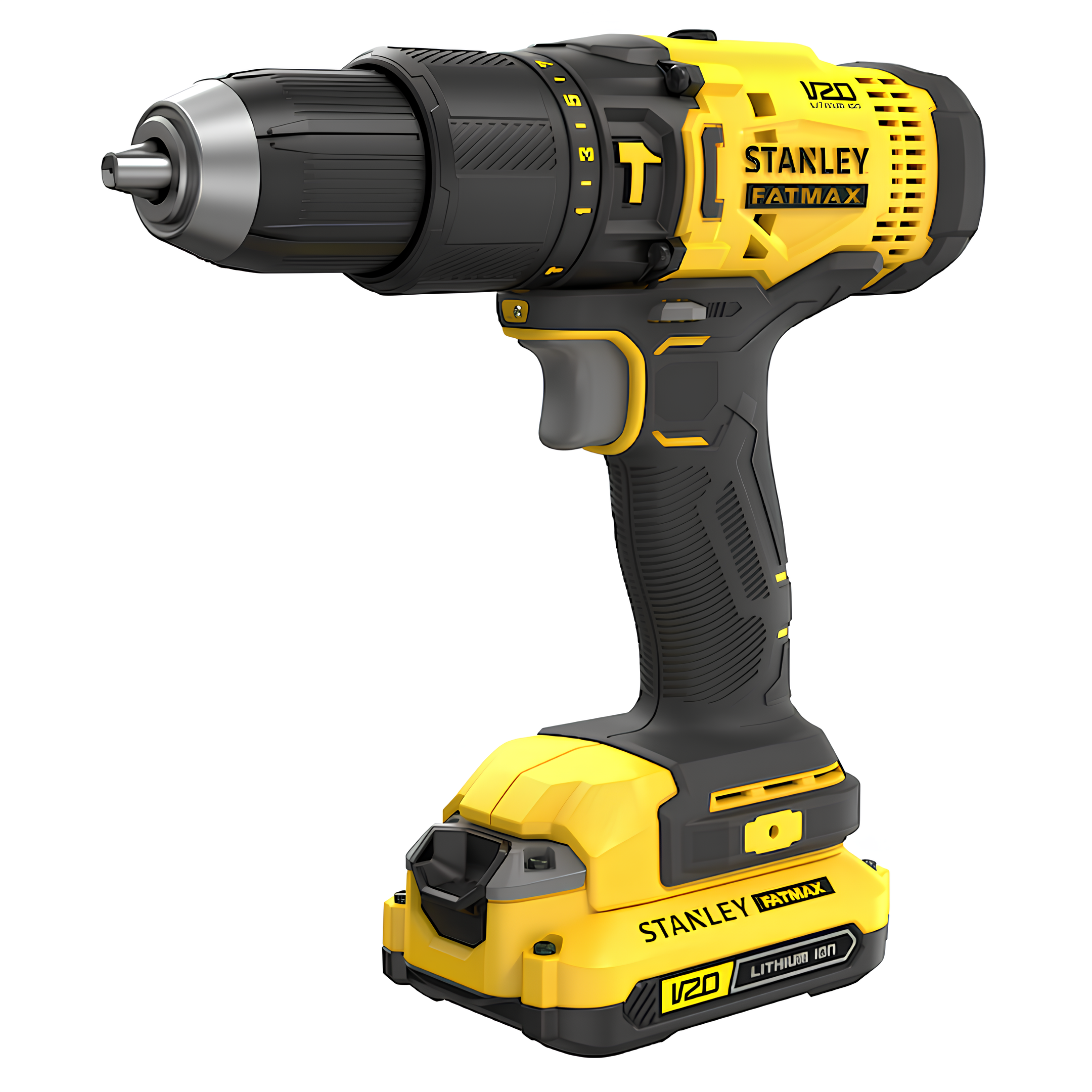 Parafusadeira Impacto 1/2" C/ 1Bateria Scd711c1k-Br Stanley