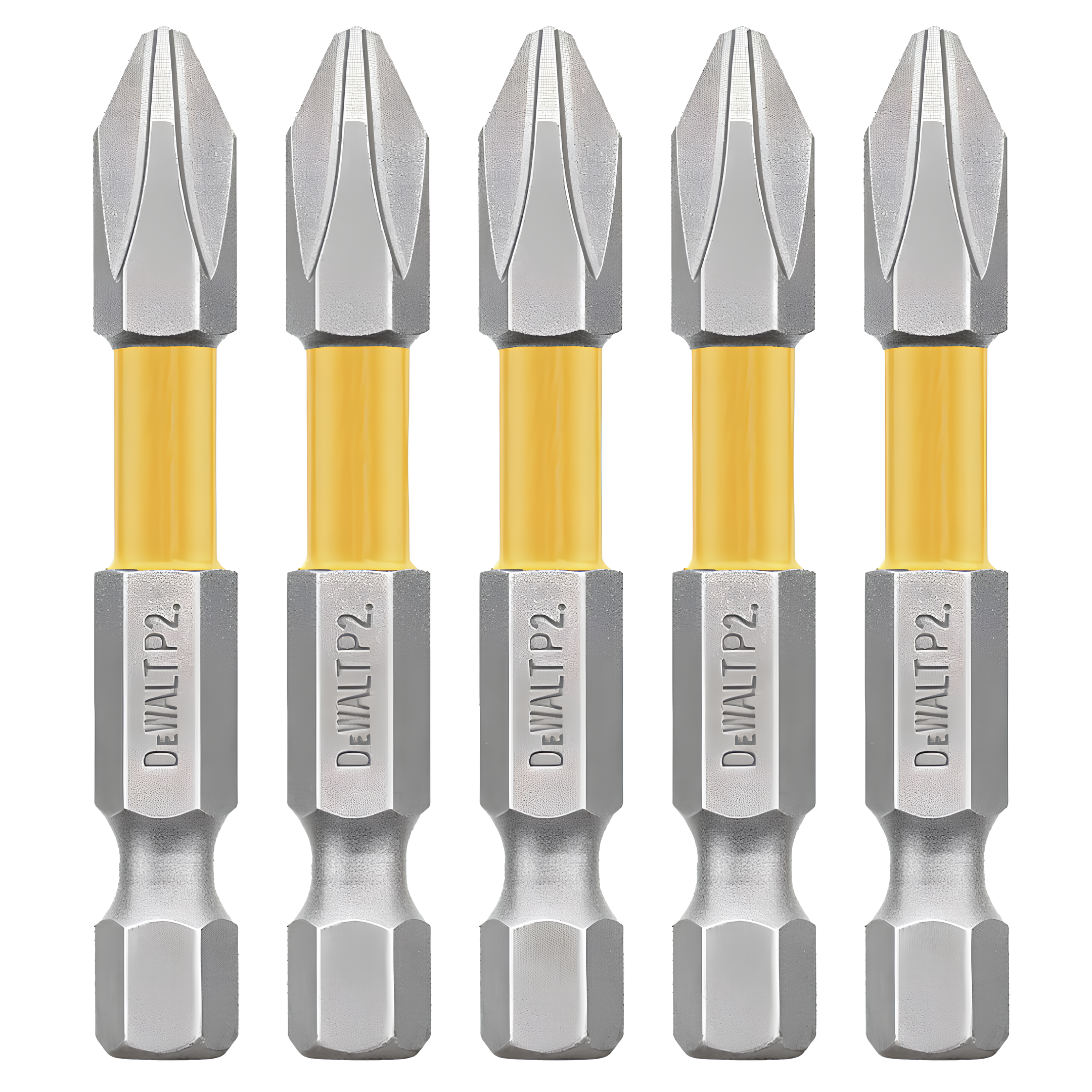 Ponta Phillips #2 Max Fit 2" Cartela C/ 5 Dwaf2ph2-5H Dewalt