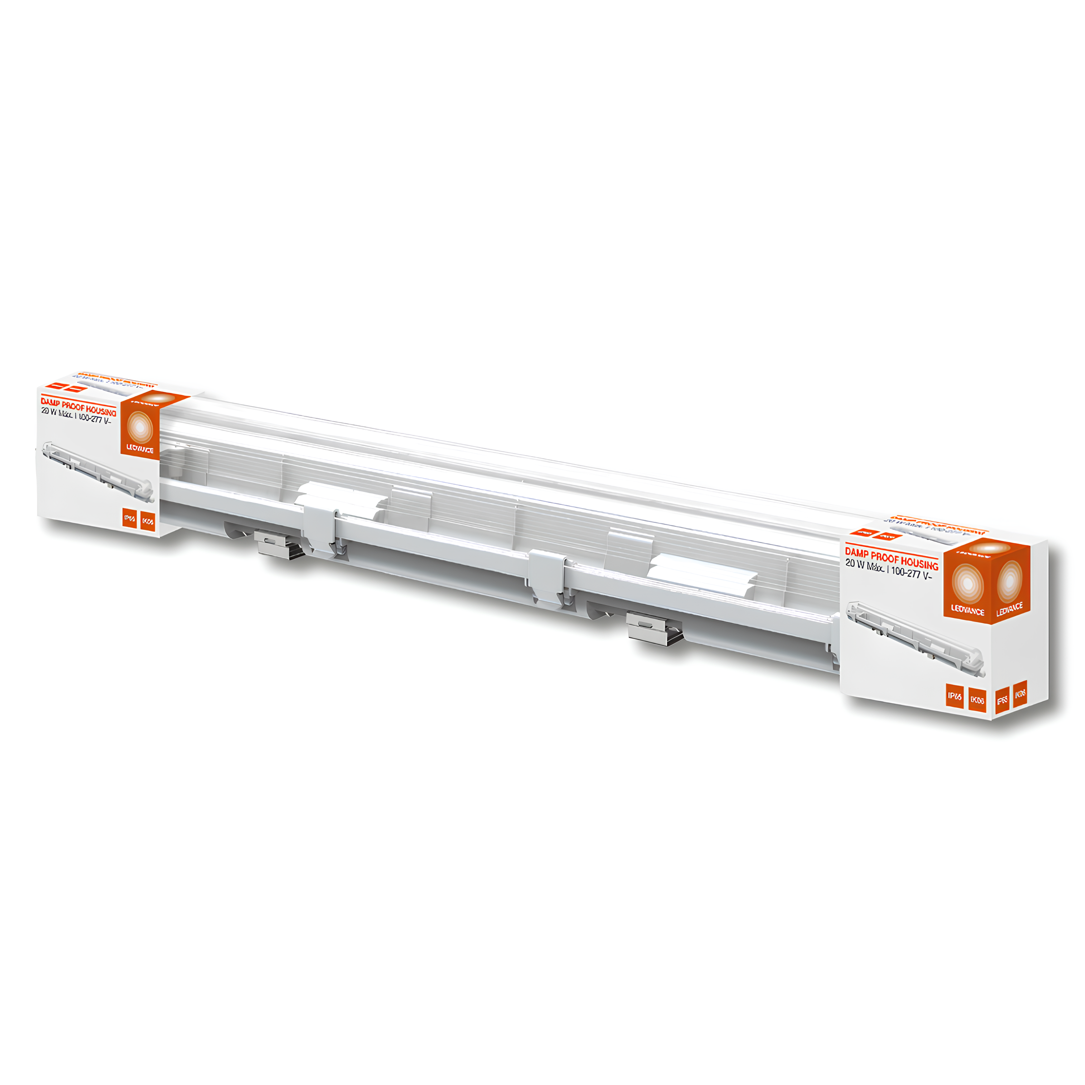 Luminária Hermética Damp-Proof Housing 60Cm Double Ledvance