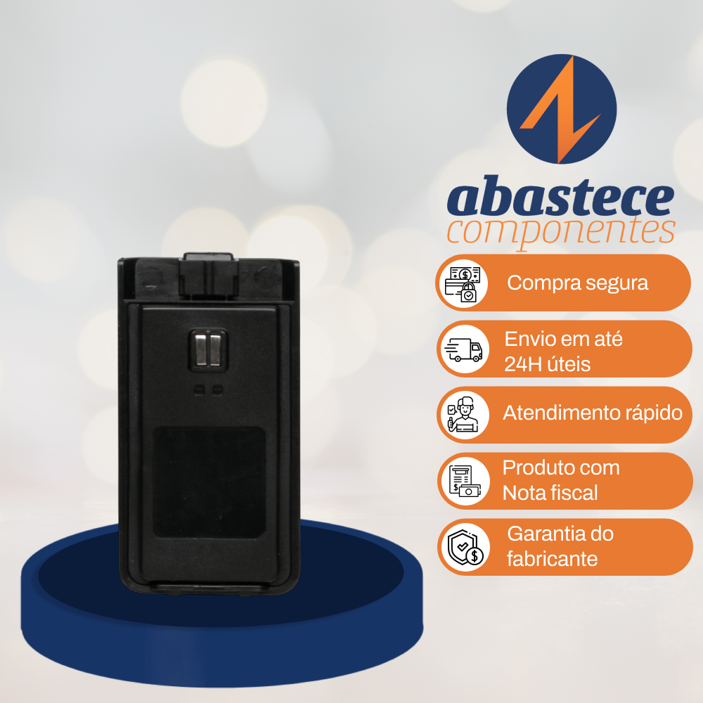 Bateria AB 3002 G2 para Rádio RC 3002 G2 47858 Intelbras