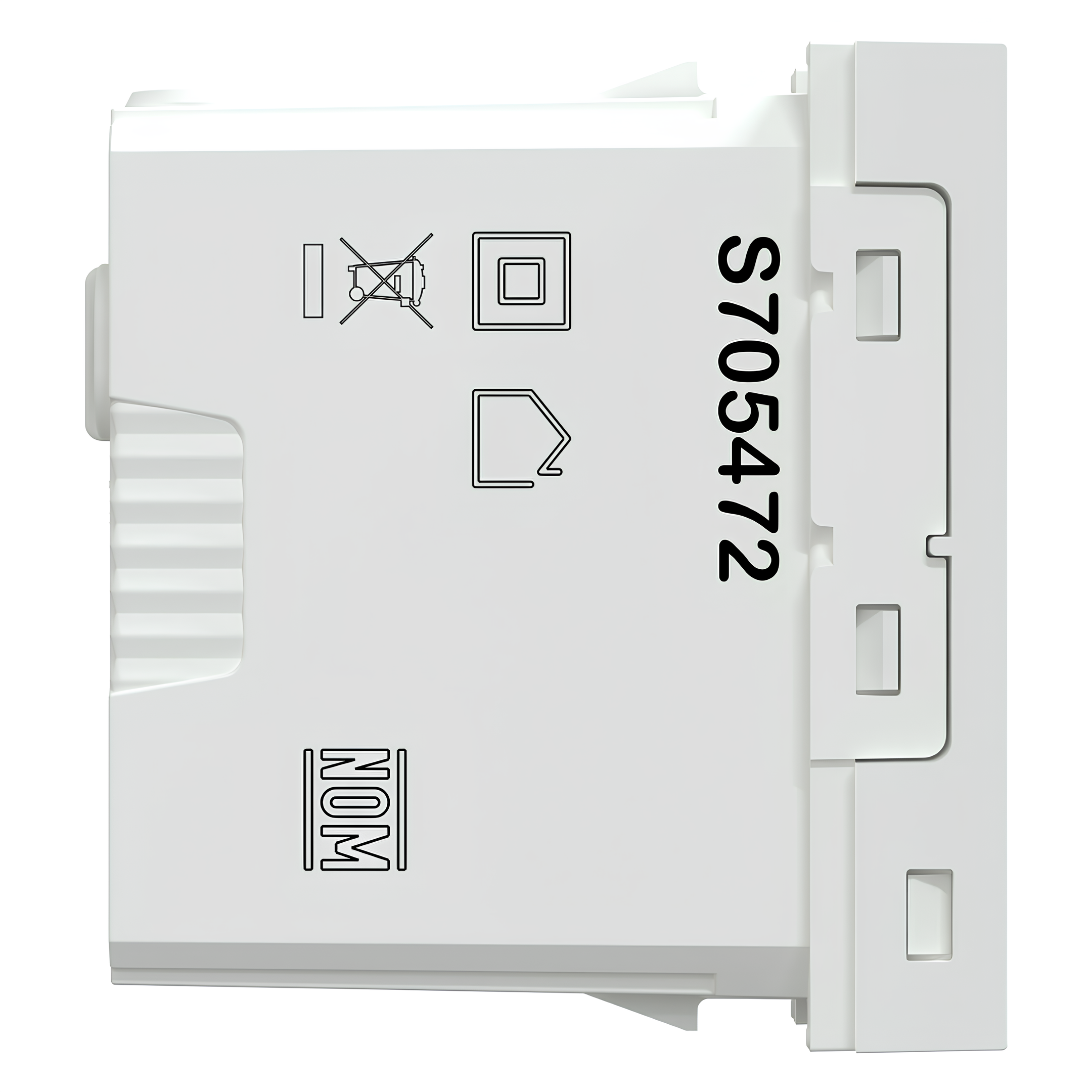 Modulo C/ 2 Usb Tipo A + C 2.4A Br Orion S70547204 Schneider