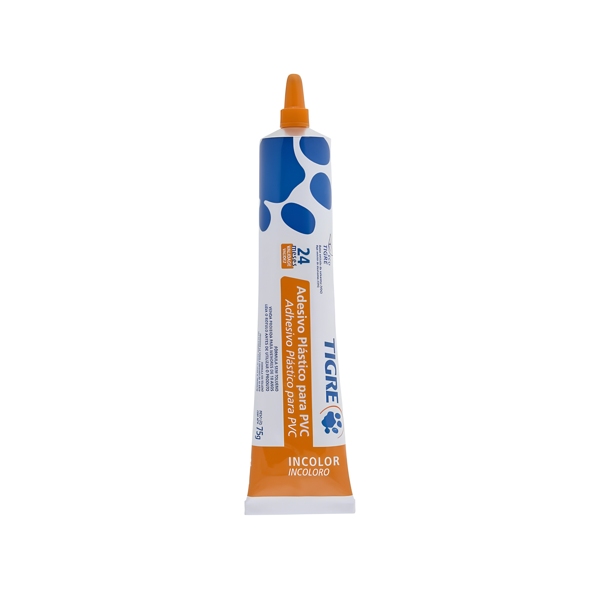 Adesivo PVC Incolor Bisnaga 75g Tigre