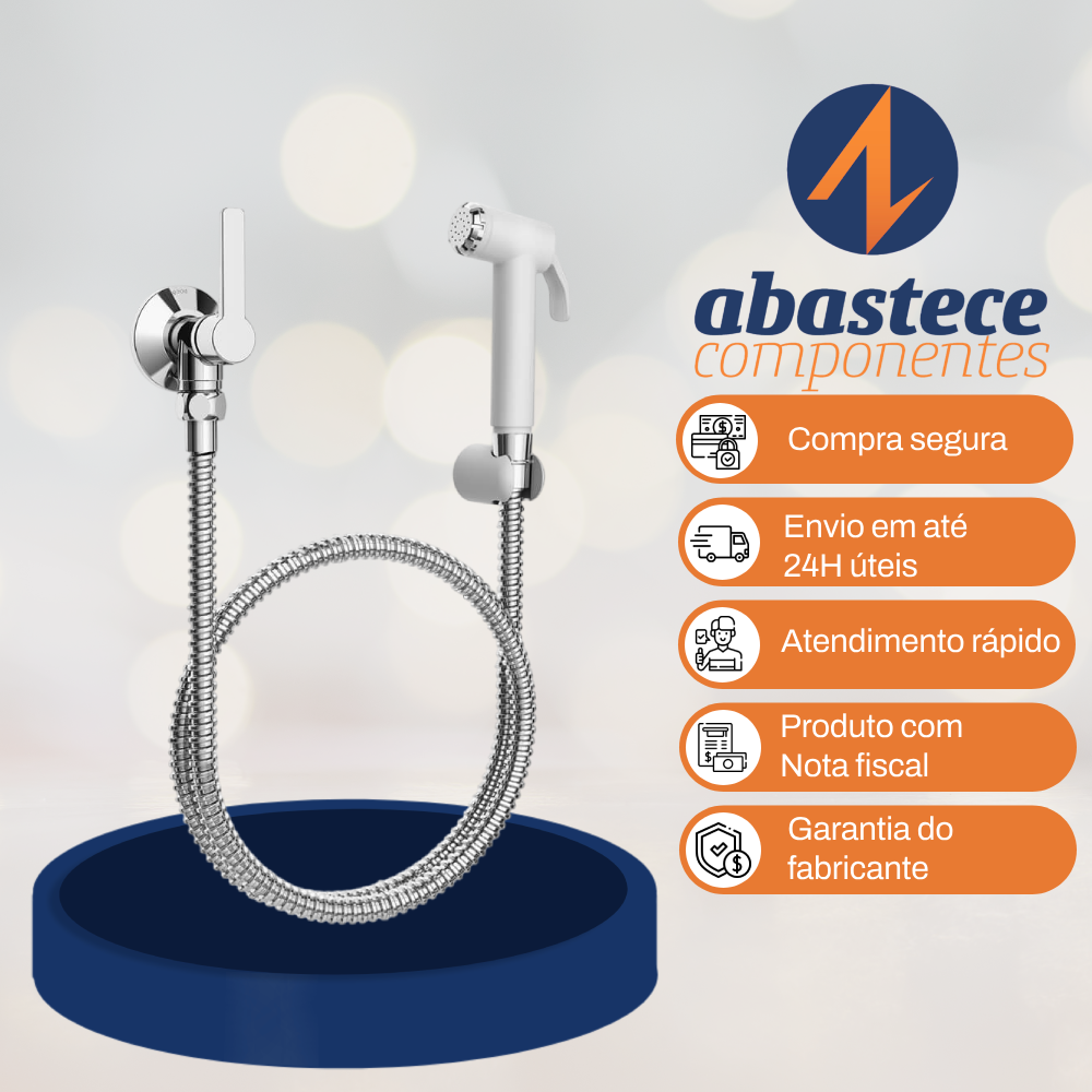 Ducha higiênica com registro Gali 00800806 Docol