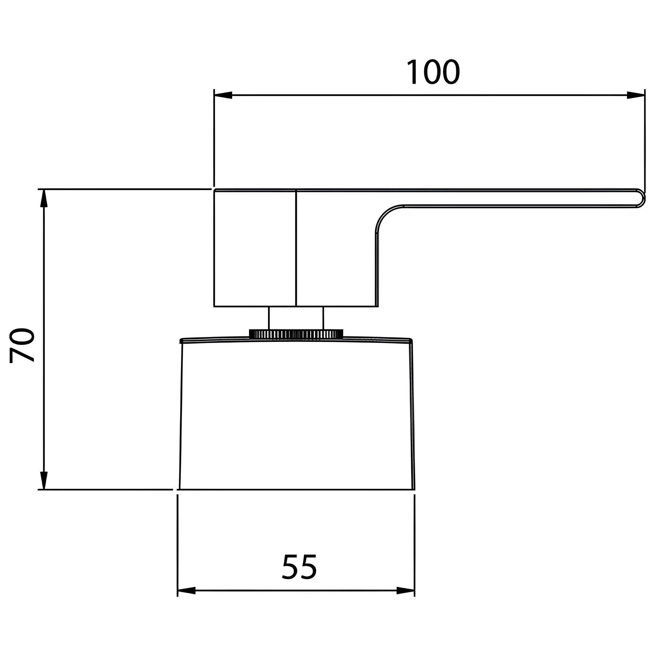 Acabamento De Registro 1", 1/2" e 3/4" Loren Like Cromado Lorenzetti