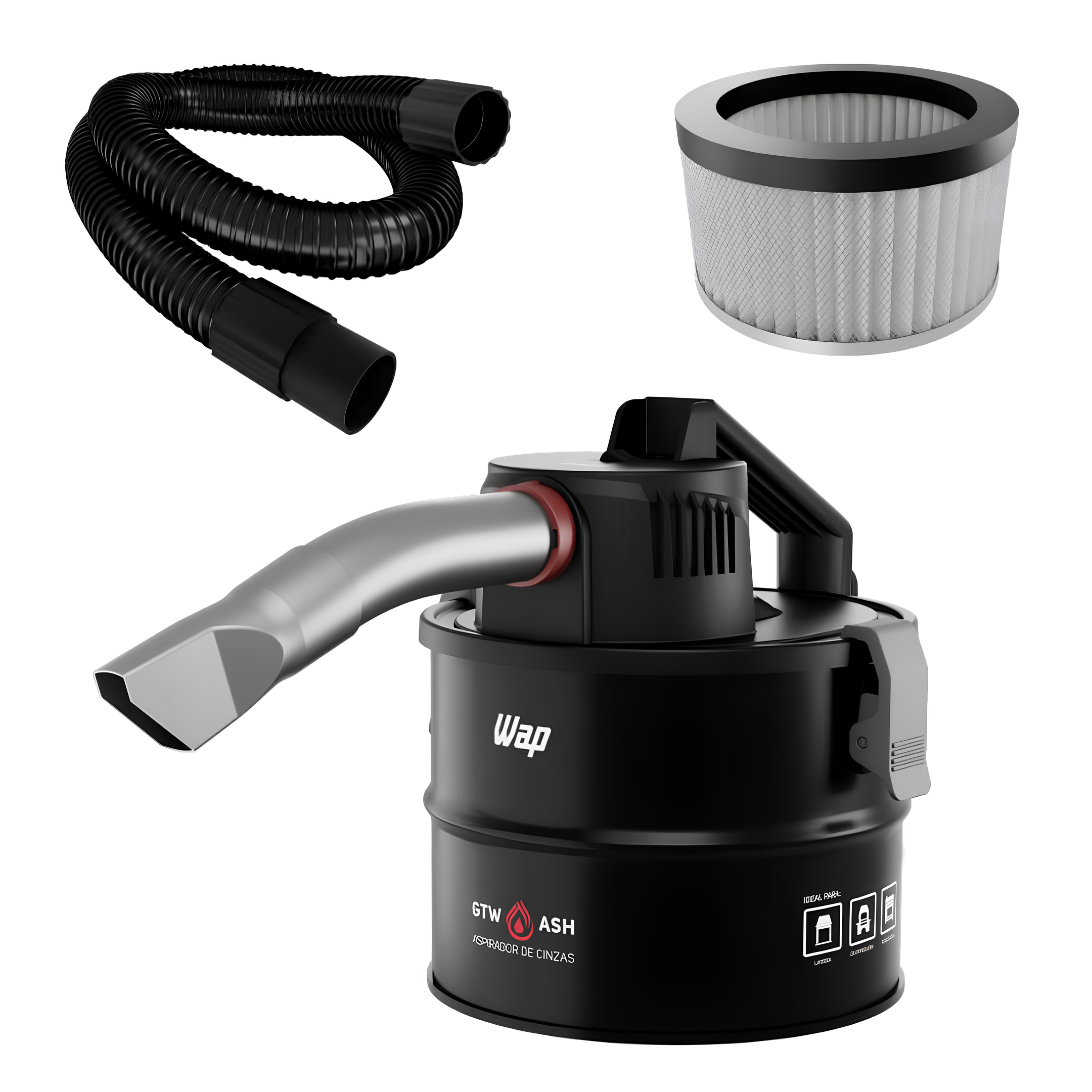Aspirador De Cinzas Gtw Ash 1400W Wap