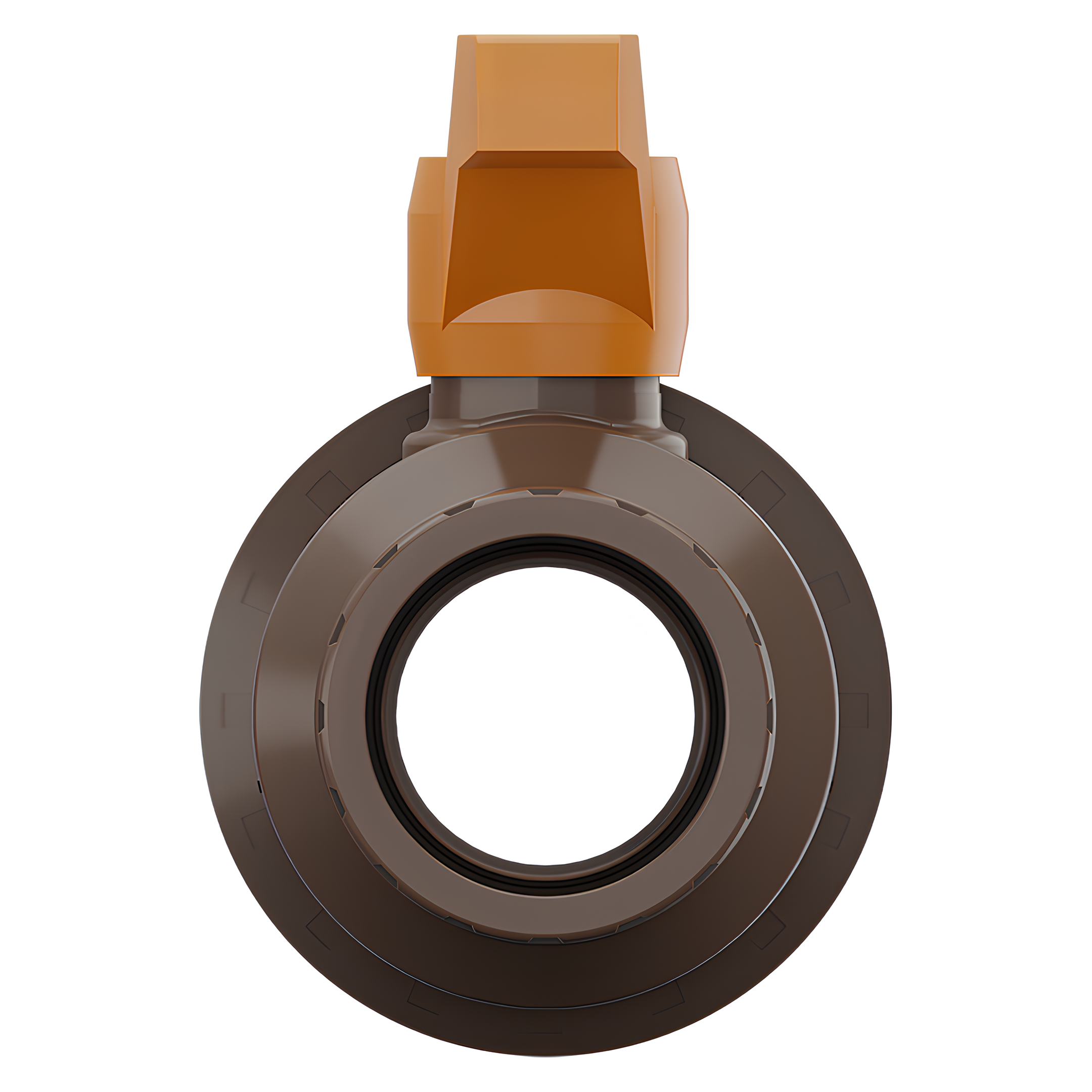 Registro Esfera Vs Soldável 25mm PVC Marrom 27958028 Tigre