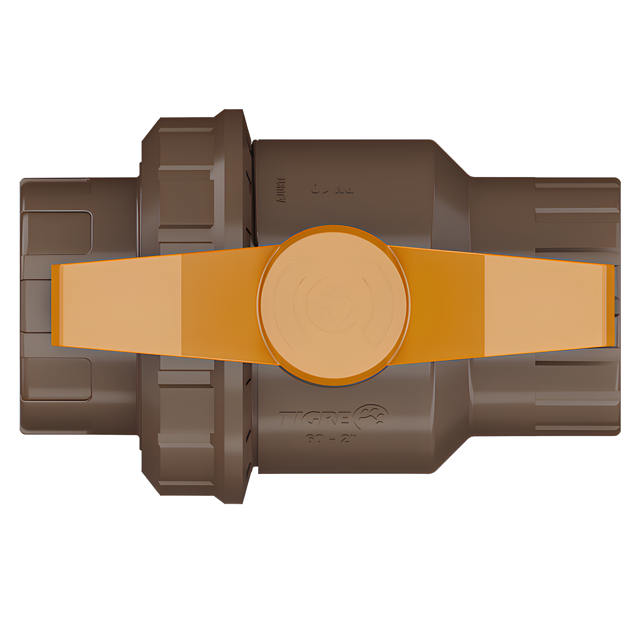 Registro Esfera Vs Soldável 32mm PVC Marrom 27958044 Tigre