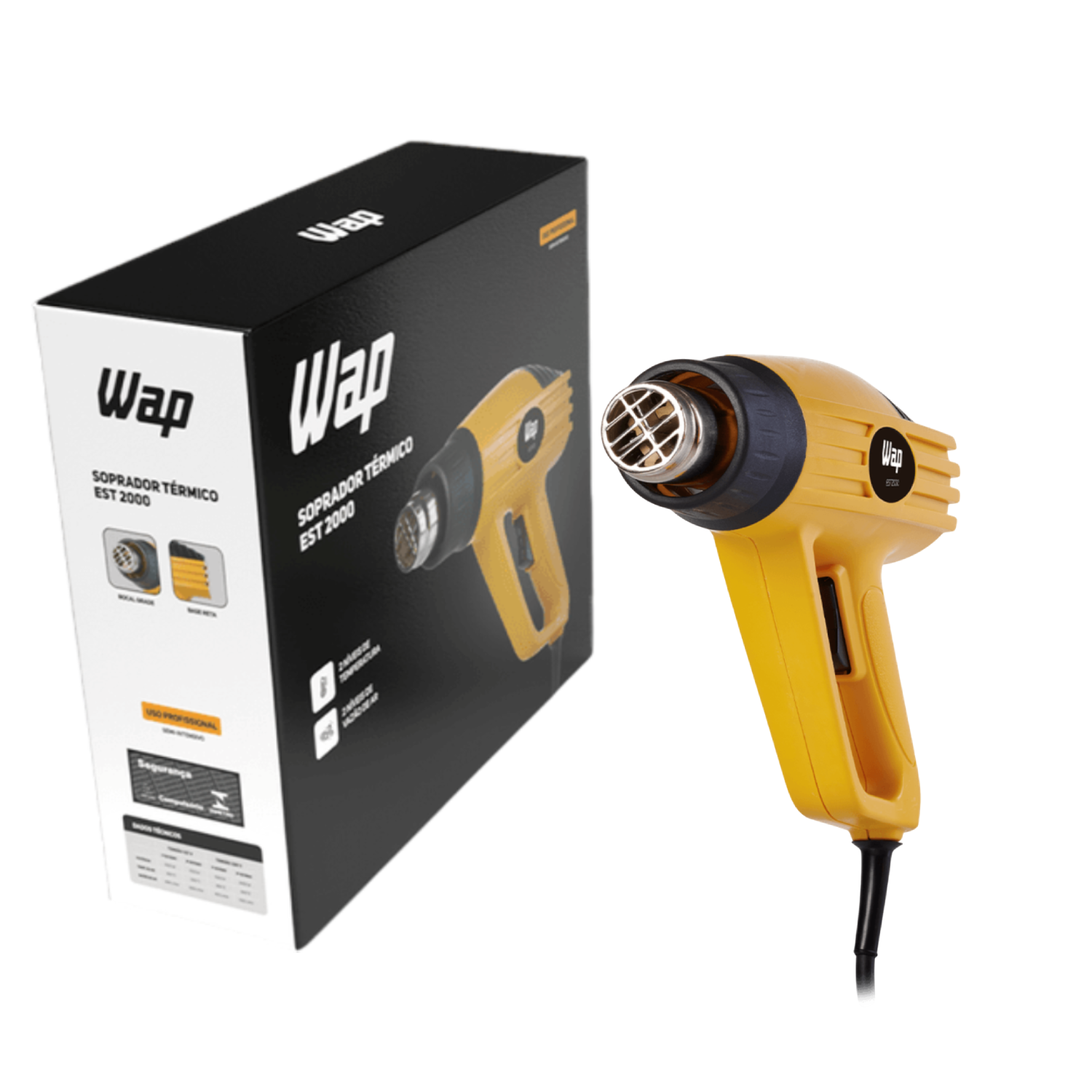 Soprador Termico Profissional 2000W 220V Est2000 WAP