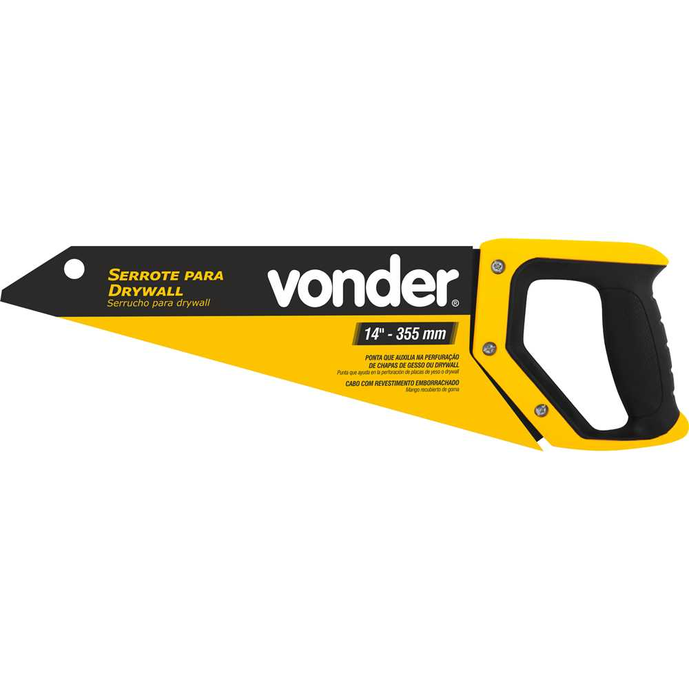 Serrote Para Drywall 14" Vonder