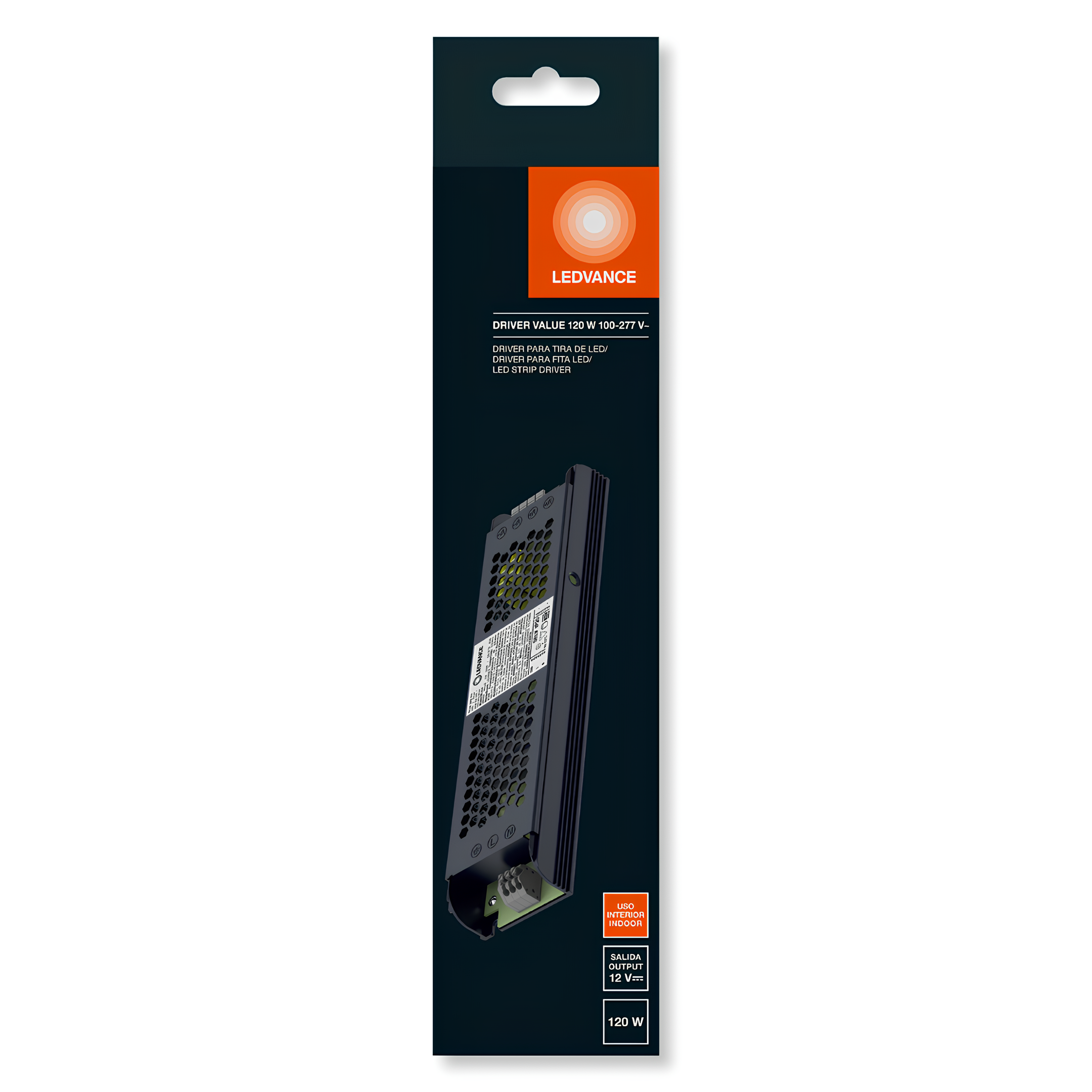 Driver Corrente Contínua Value 120W Ip20 12V Bivolt Ledvance