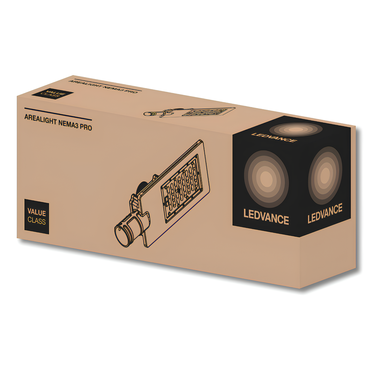 Luminaria Publica Arealight Nema3 Pro 30W 4050Lm Ledvance