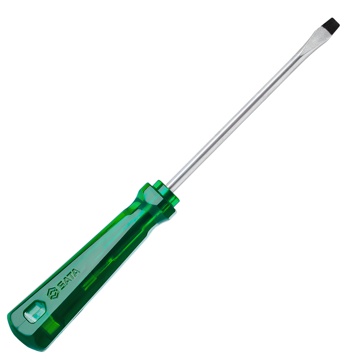 Chave de Fenda Com Cabo Pvc Verde 3/8X12” ST61359 Sata