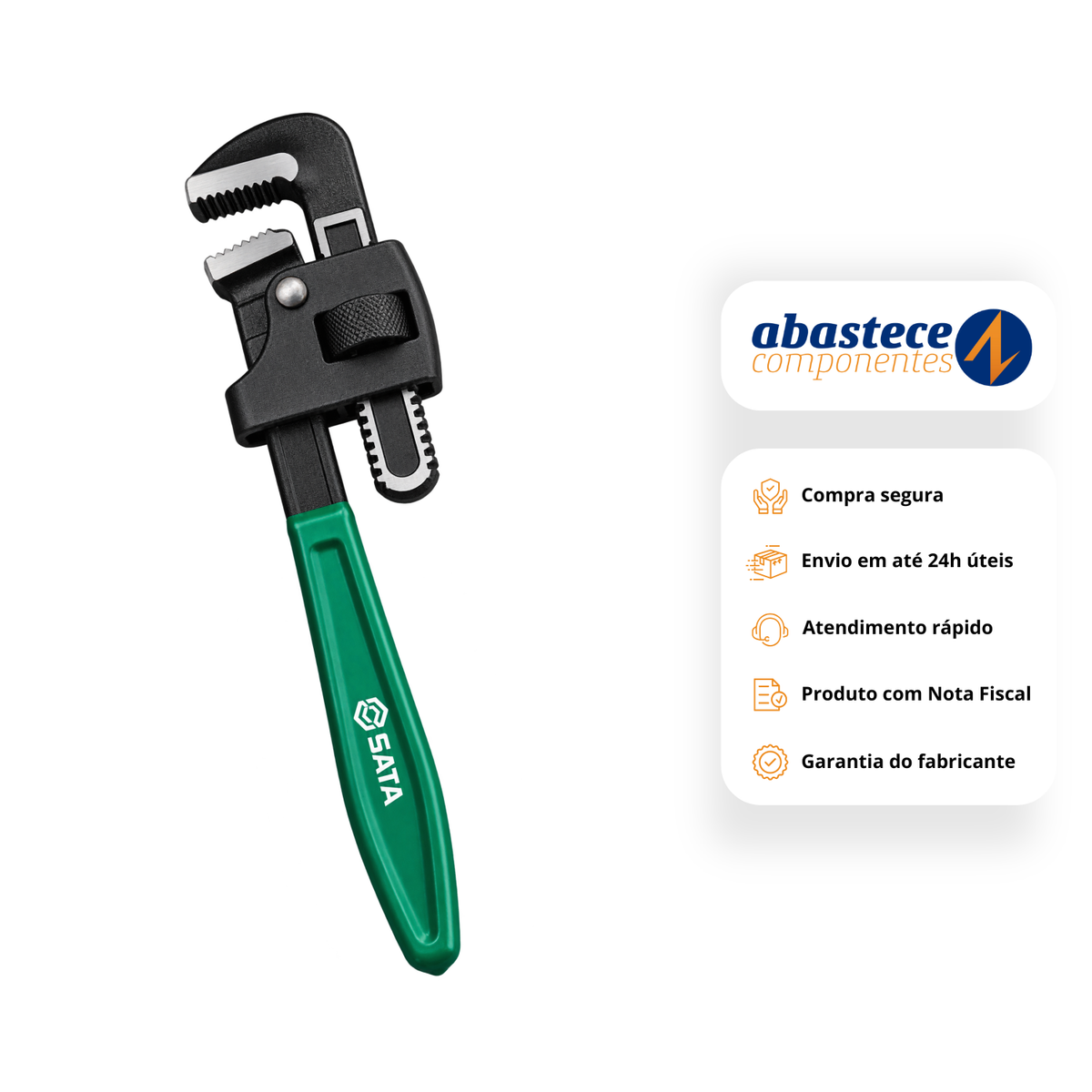 Chave Grifo Para Tubo 10" St70813g Sata