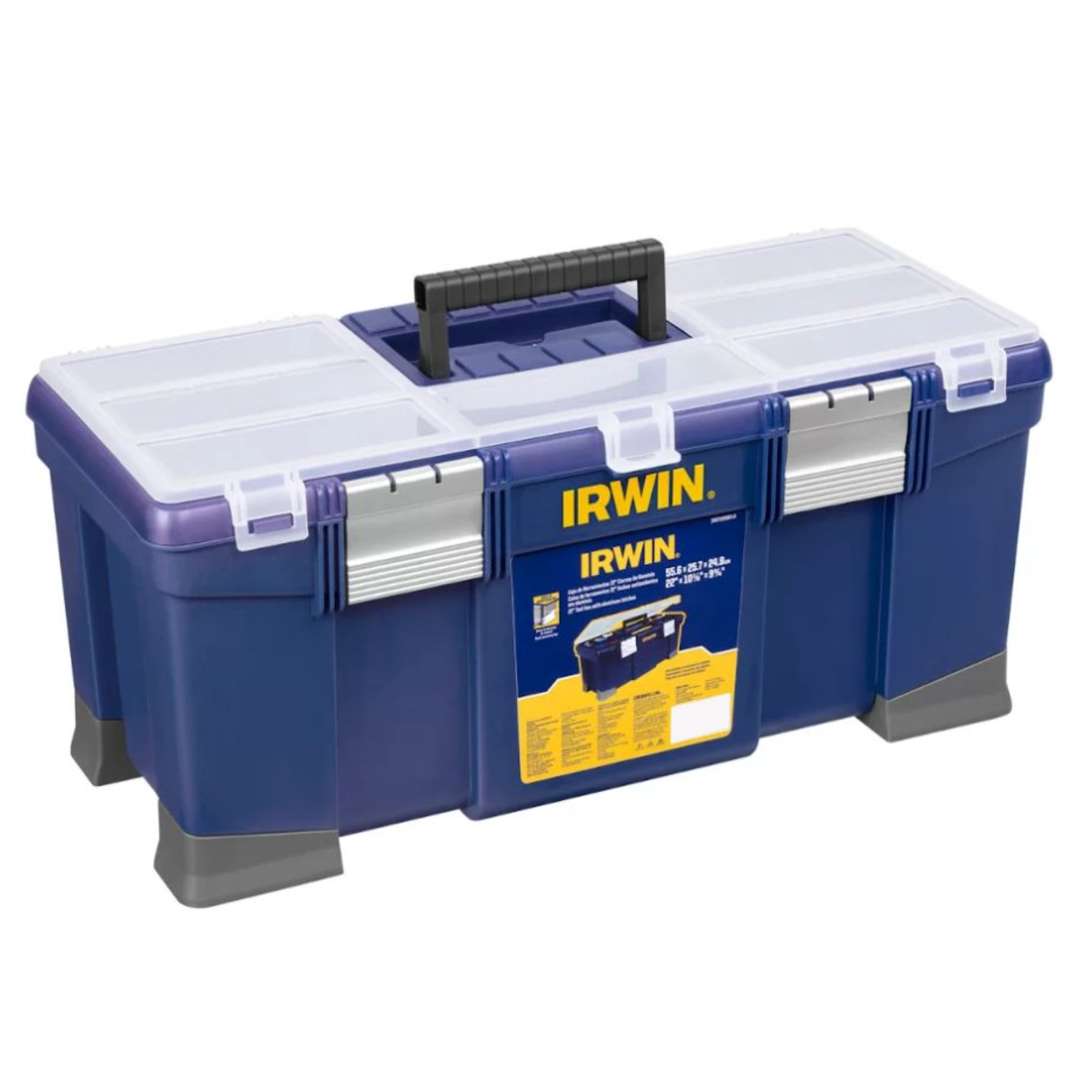 Caixa Plástica 22" Ferramentas Até 25 Kg Iwst22080-La Irwin