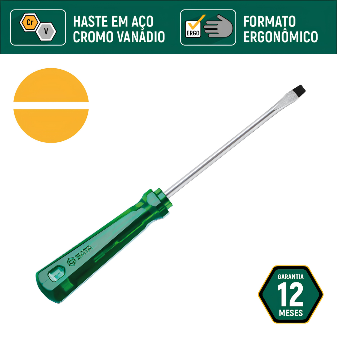 Jogo De Chave Fenda/Philips 4Pçs St08043l Sata