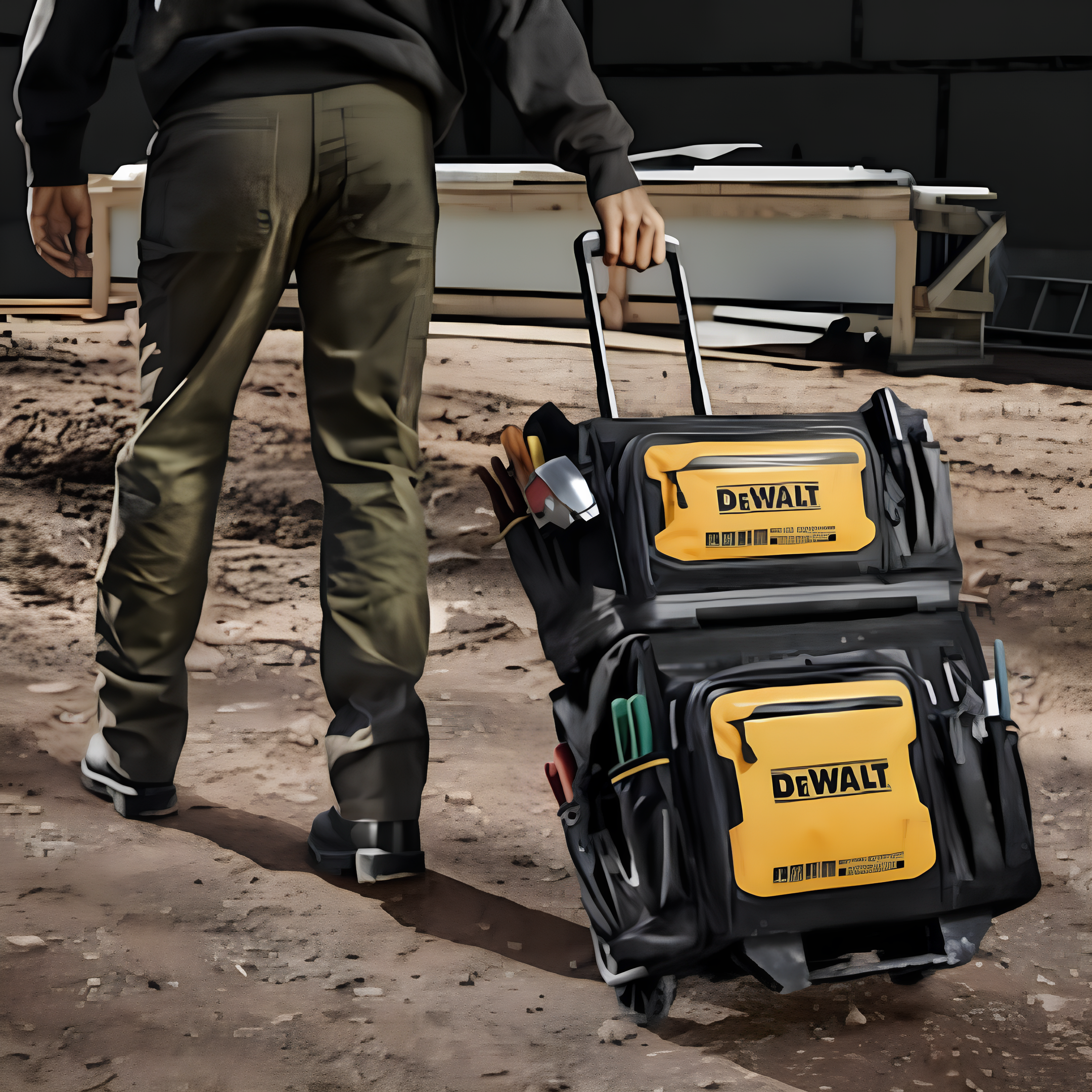 Bolsa MULTITASK 18" Com Rodinhas DWST560107 Dewalt