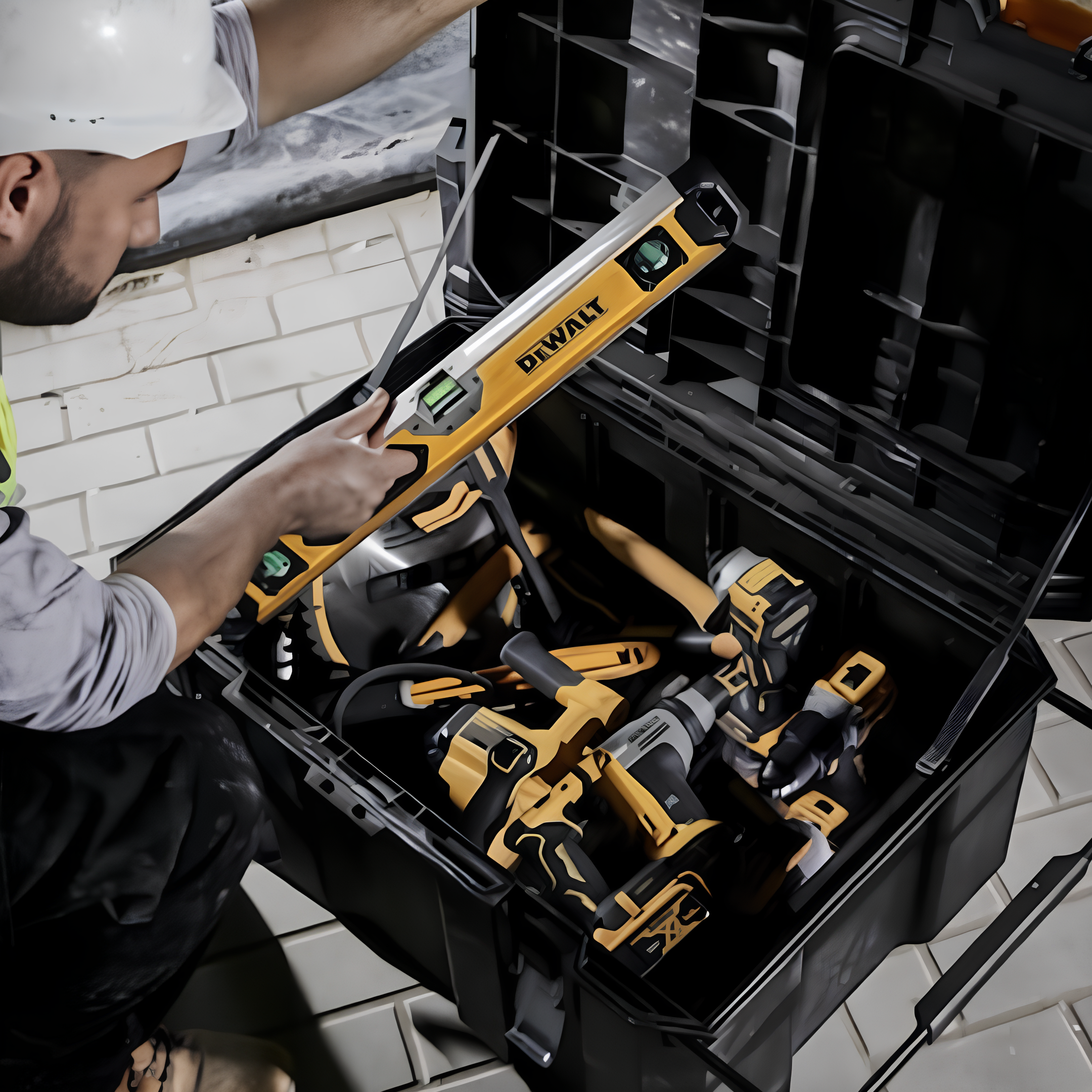 Caixa TSTAK Contractor 113L DWST17871-1 Dewalt