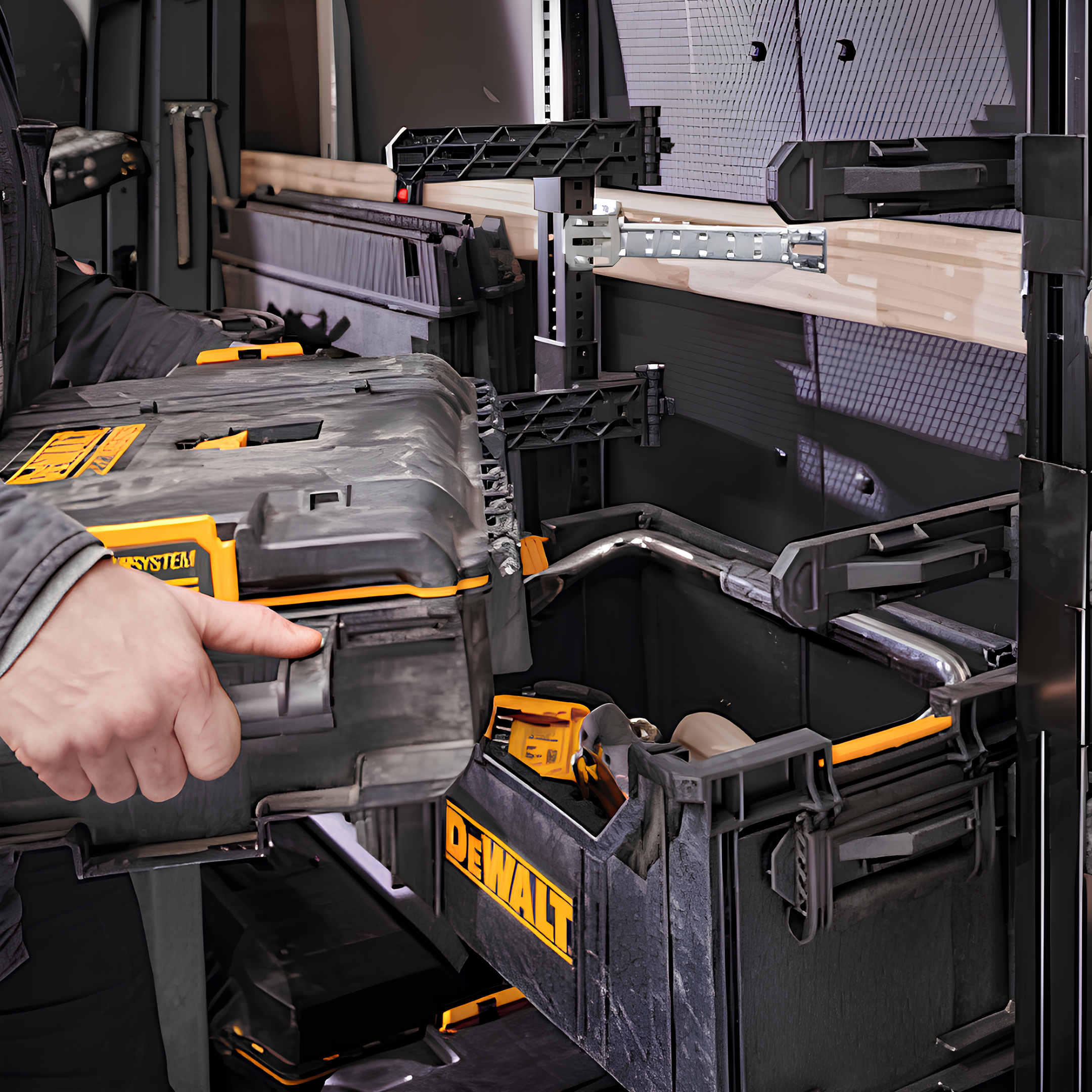 Caixa De Ferramentas Em Torre Toughsystem 2.0 DWST60436 Dewalt