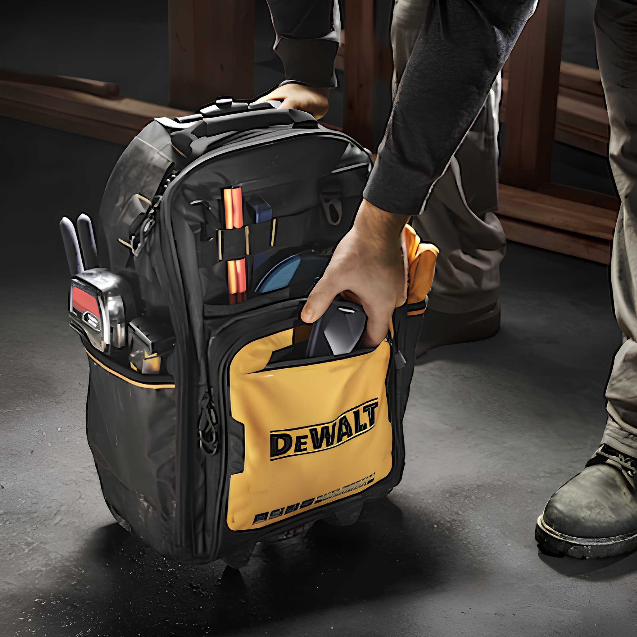 Mochila Profissional 21" Com Rodas DWST560101 Dewalt