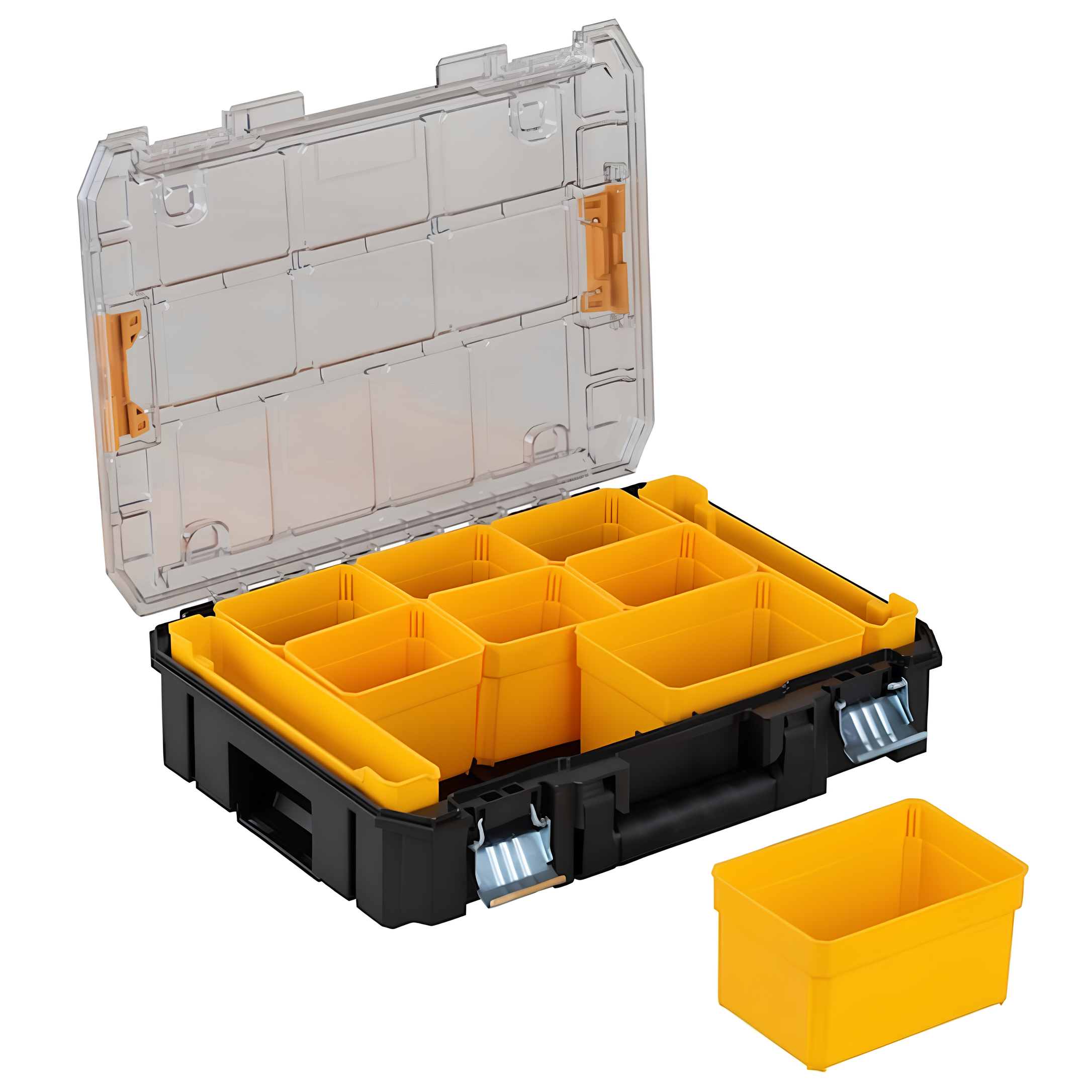 Organizador De Ferramentas Com Tampa Translúcida Tstak DWST17805 Dewalt