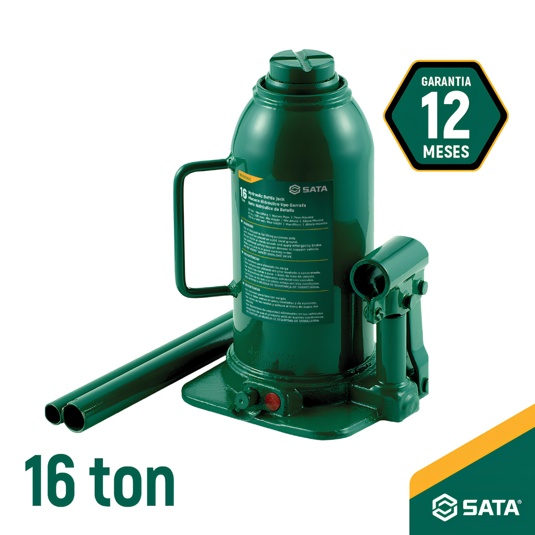 Macaco Hidráulico Garrafa 16 Toneladas St97807asc Sata