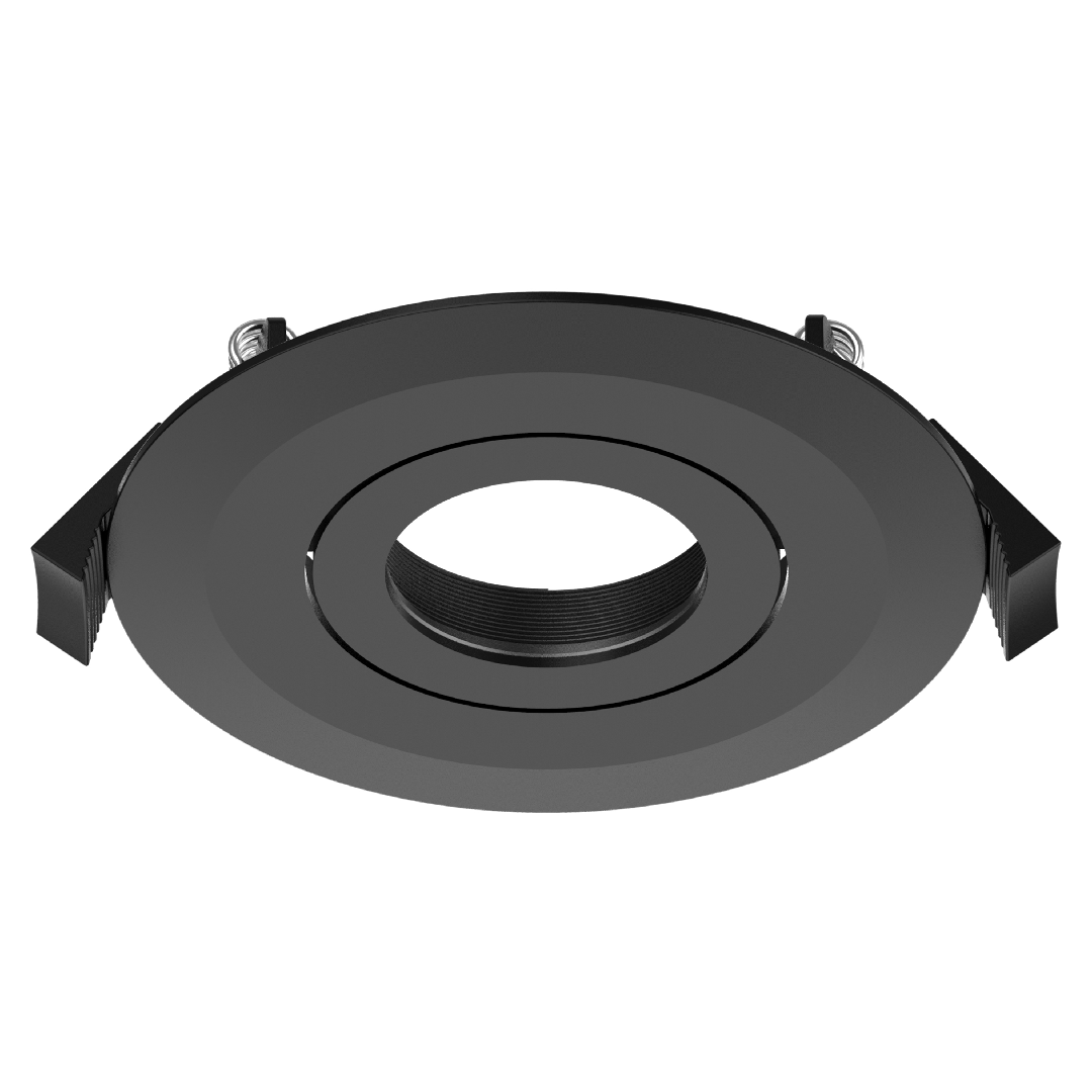 Luminaria Spotlight Modular Redondo Preto 8Cm Par16 Ledvance