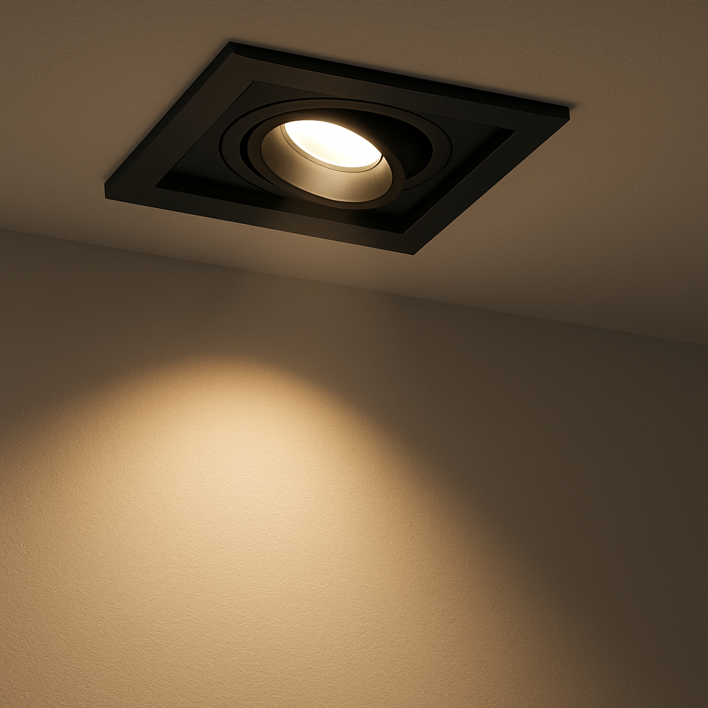 Luminaria Spotlight Modular Qd Rebatido 9.5Cm Preto Par16 Ledvance