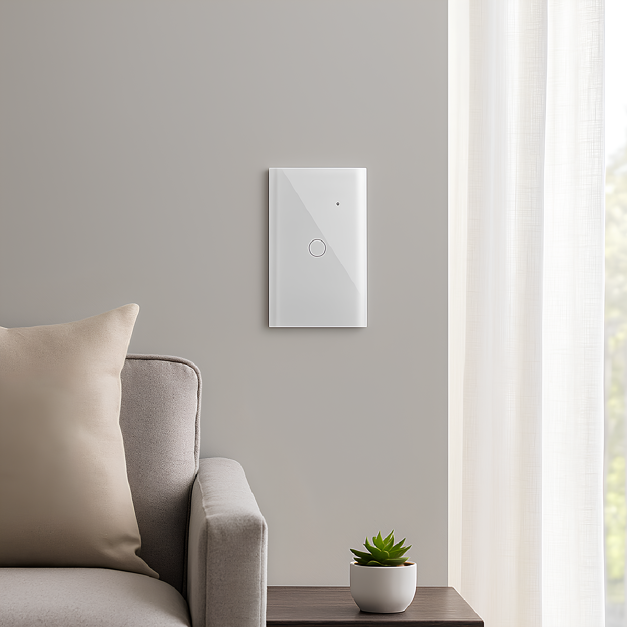 Interruptor 1 Botão Smart Branco 10A 1100W Wi-Fi Ledvance