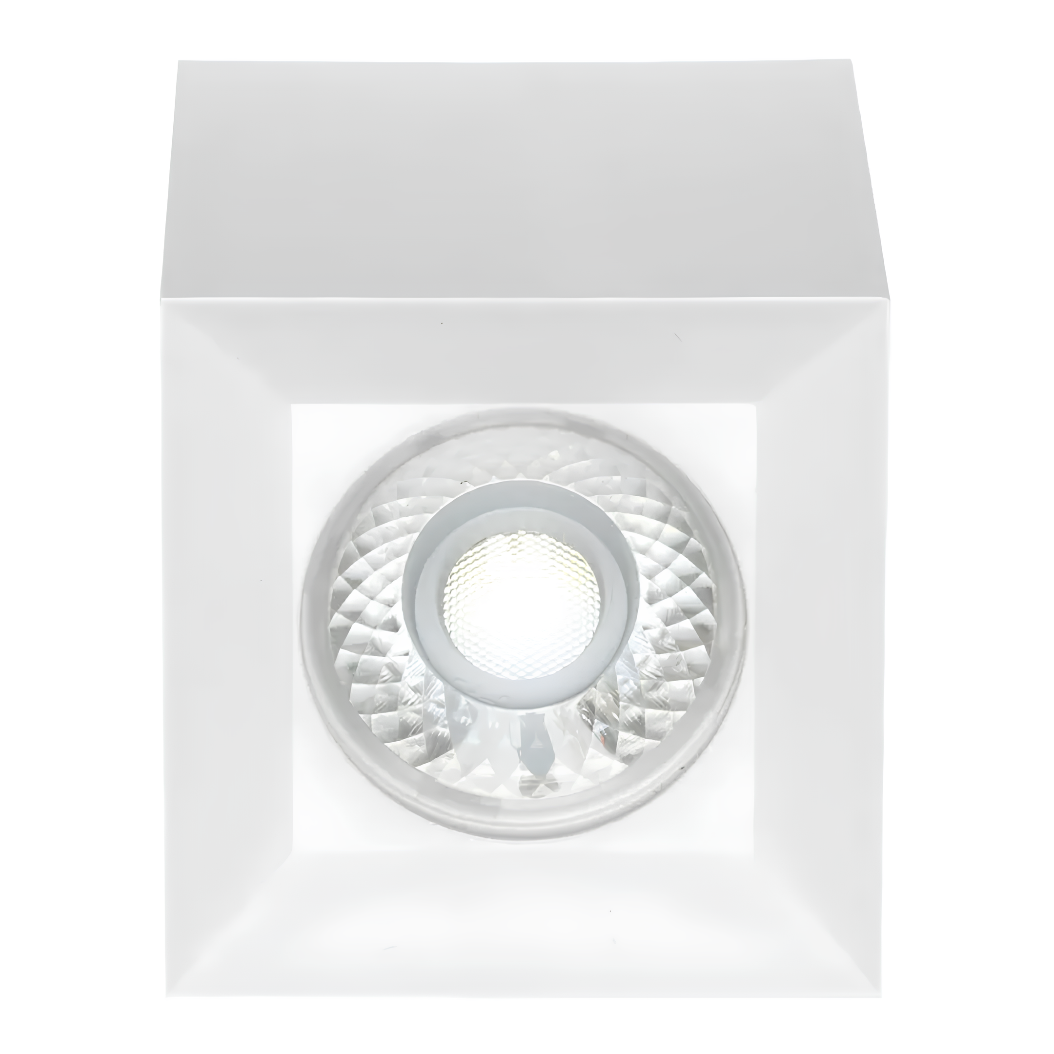 Spot Quadrado Embutir Face Recuada Tower Dicroica Branco 7,2x11Cm Saveenergy