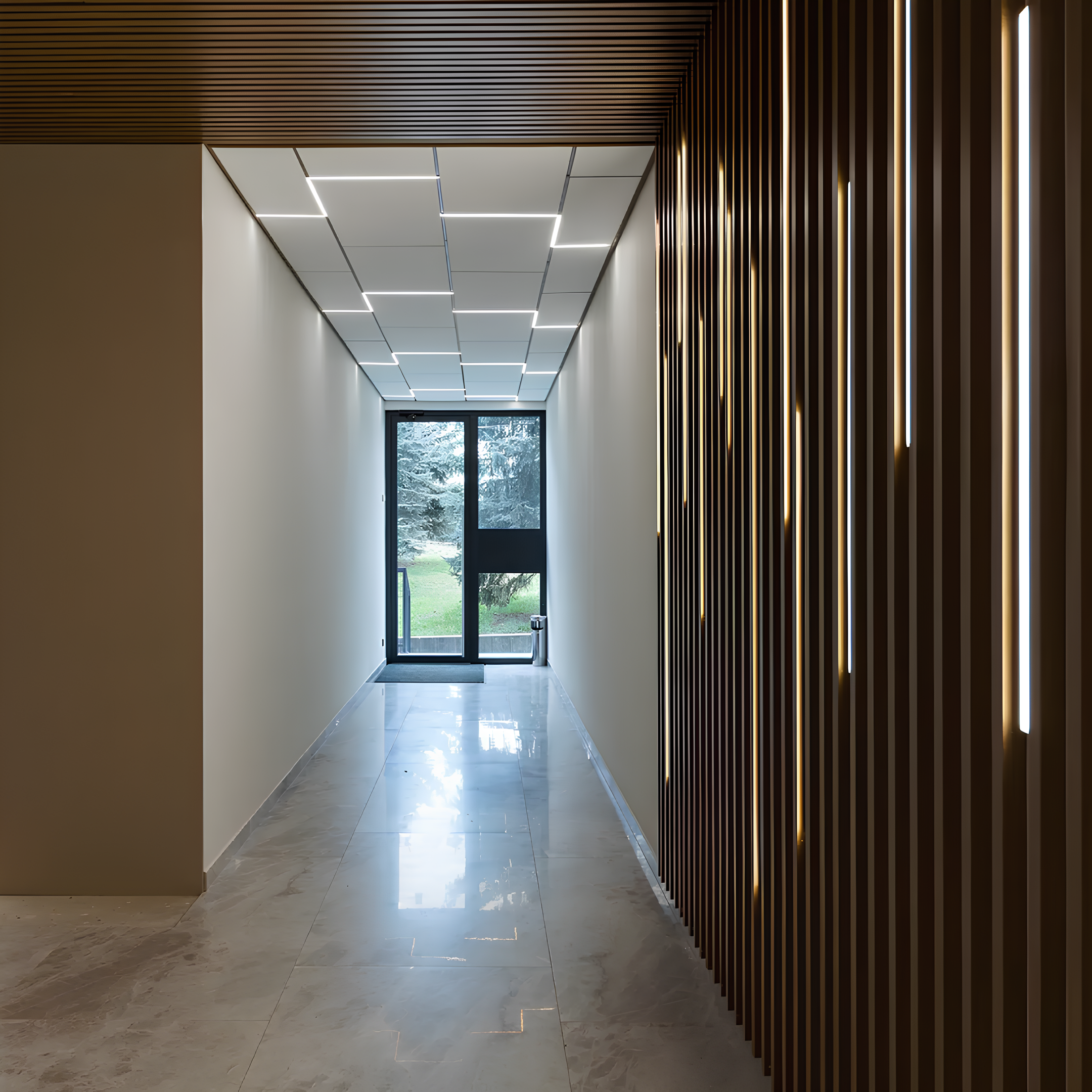 Perfil De Embutir Amalfi Branco 28X11x2000 SE-255.3290 Save Energy