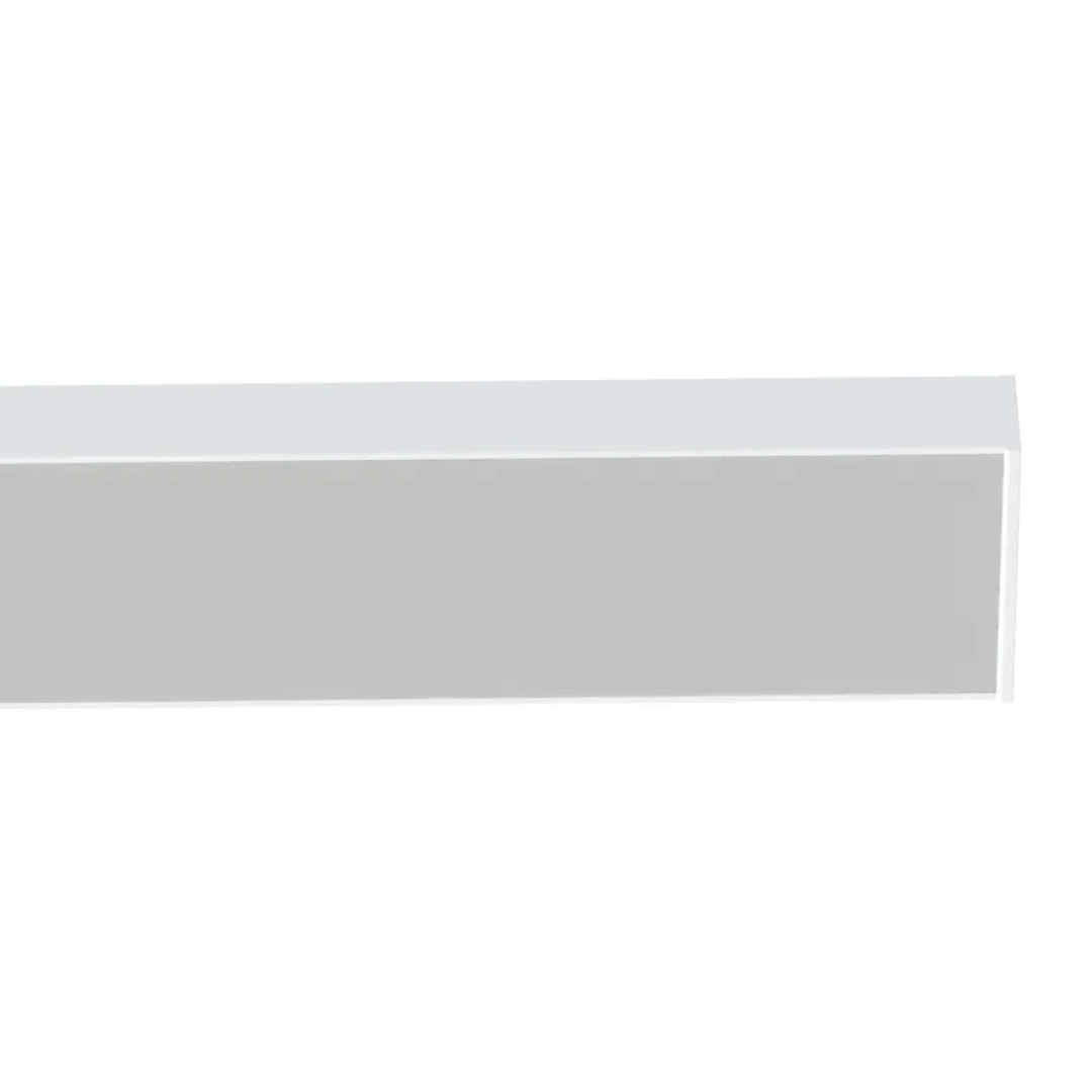 Perfil De Sobrepor Milano Branco 53x20x3000 SE-255.3283 Save Energy