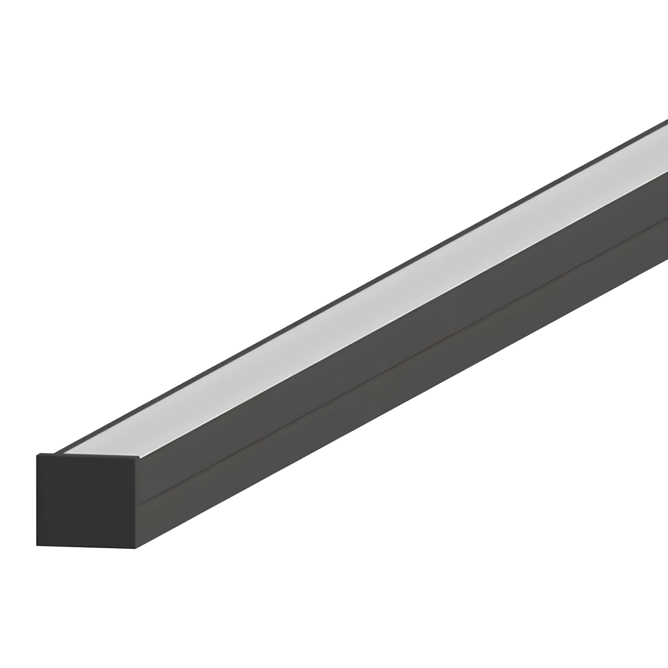Perfil De Sobrepor Trento Preto 13x11x2000 SE-255.3269 Save Energy