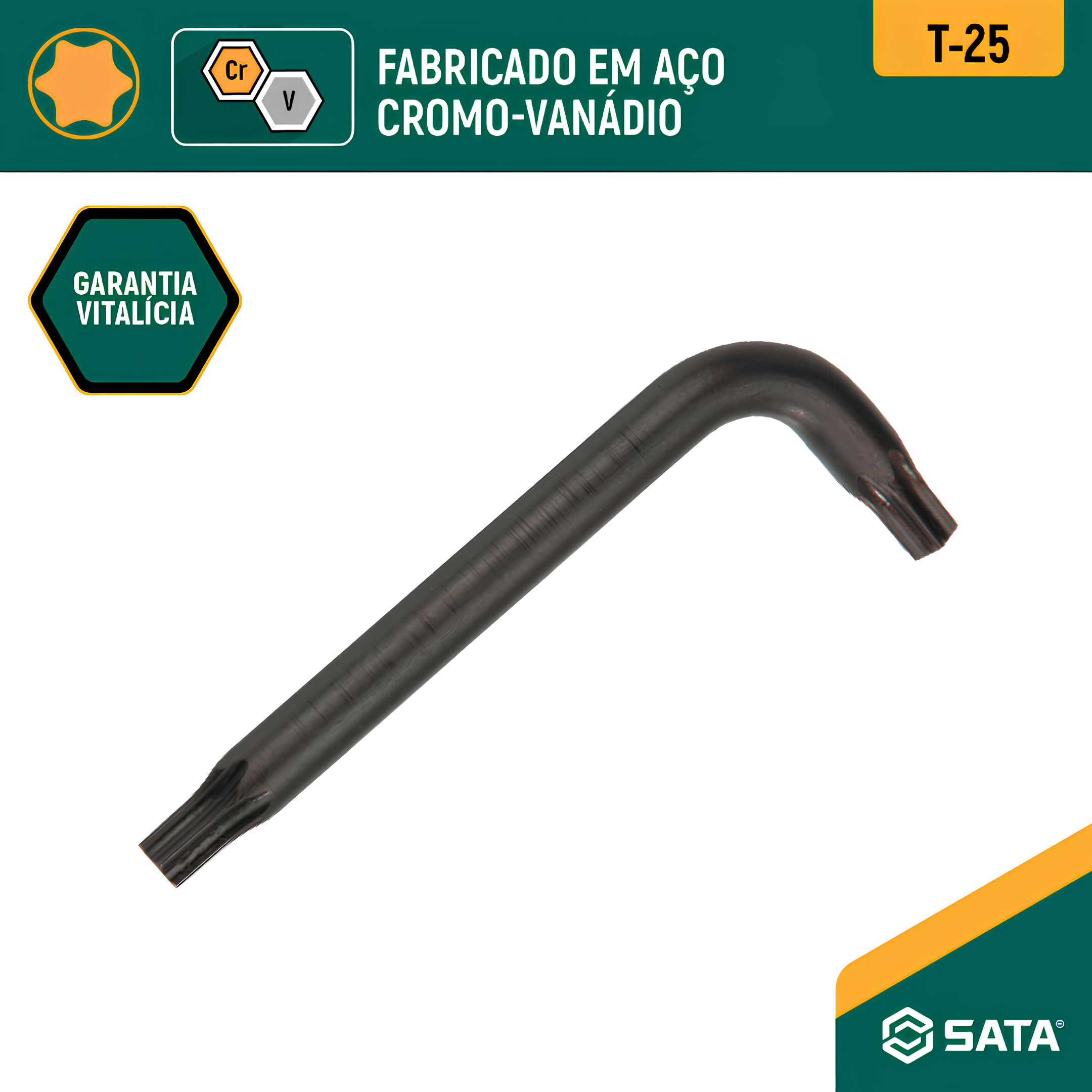 Chave Torx Tipo L T-40 ST84910L Sata