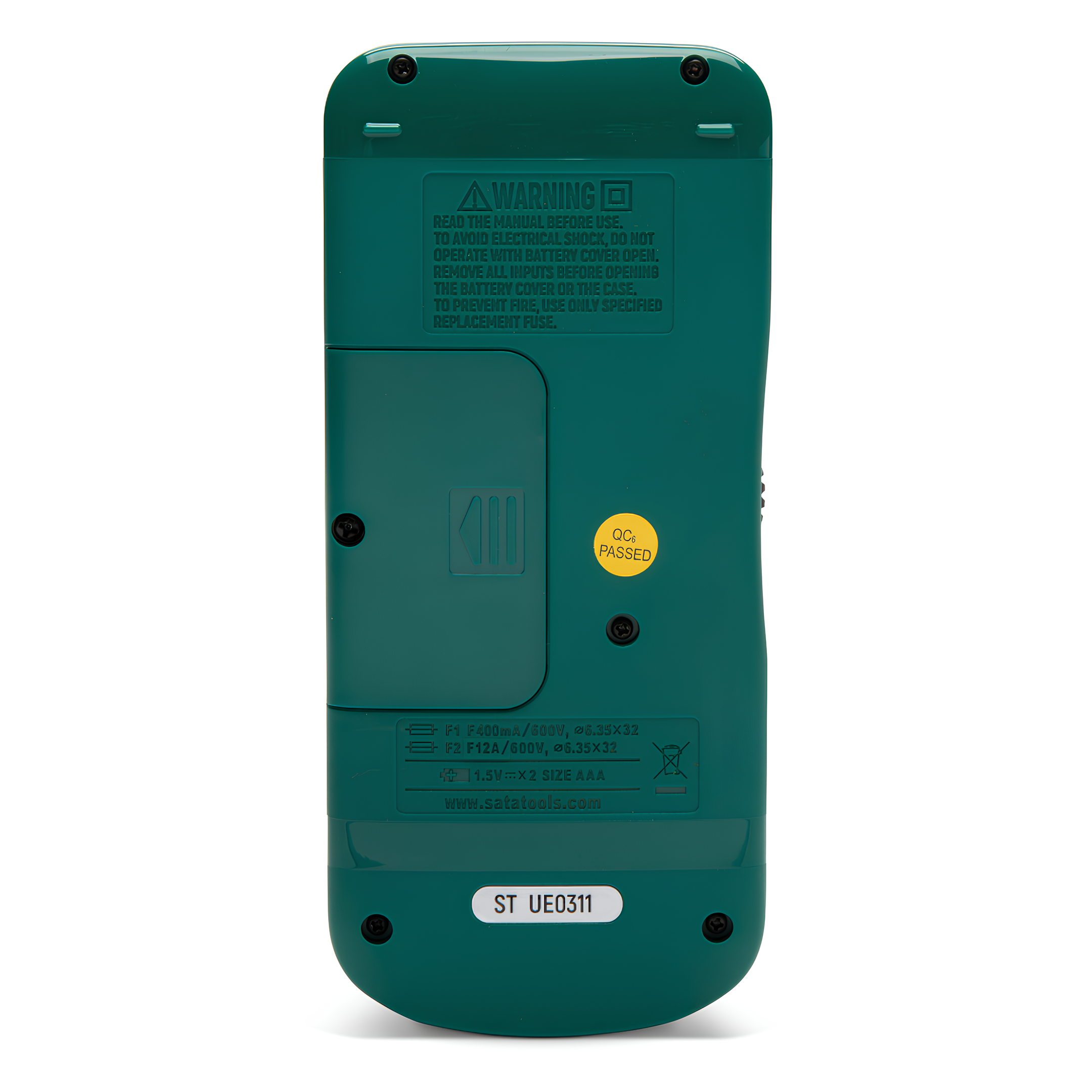 Multímetro Digital Clássico Cat III ST03055 Sata