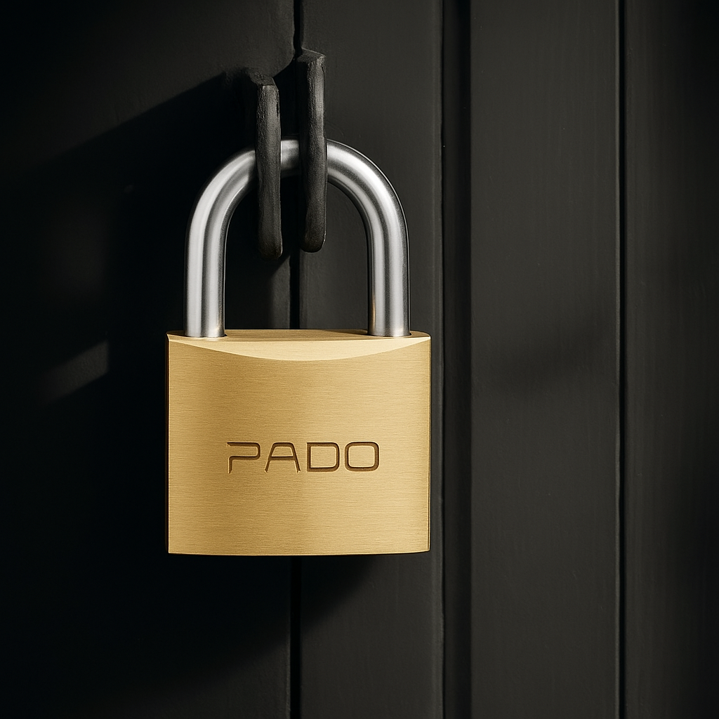 Cadeado Latão 40Mm Dourado LT-40 51001163 Pado
