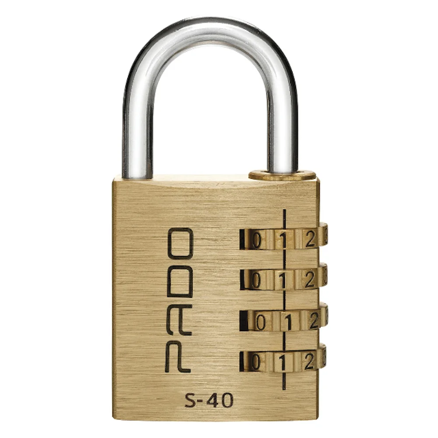 Cadeado com Segredo Latão S-40 4 Dígitos 40mm 52019524 Pado