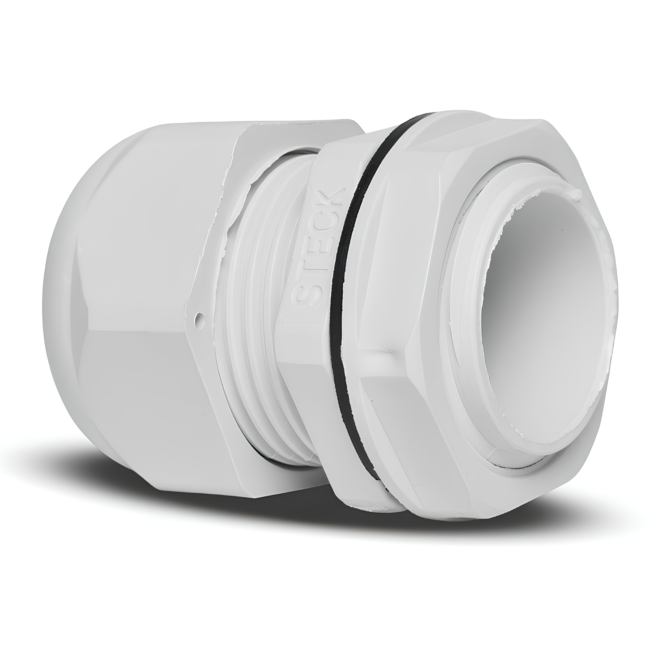 Prensa Cabo Bsp 1/2" Aletado Cinza S852CIFP Steck