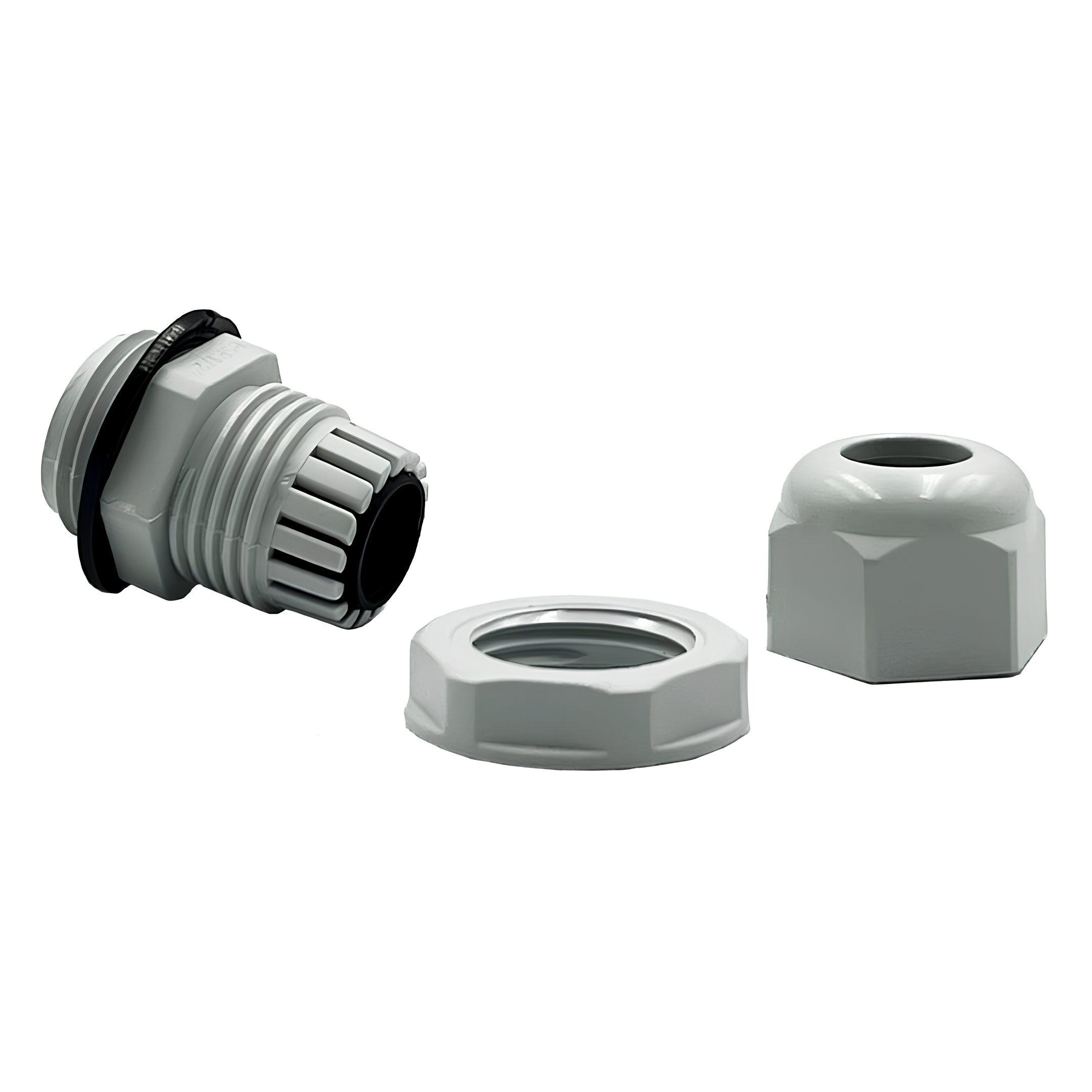 Prensa Cabo Bsp 3/8" Aletado Cinza S851CIFP Steck
